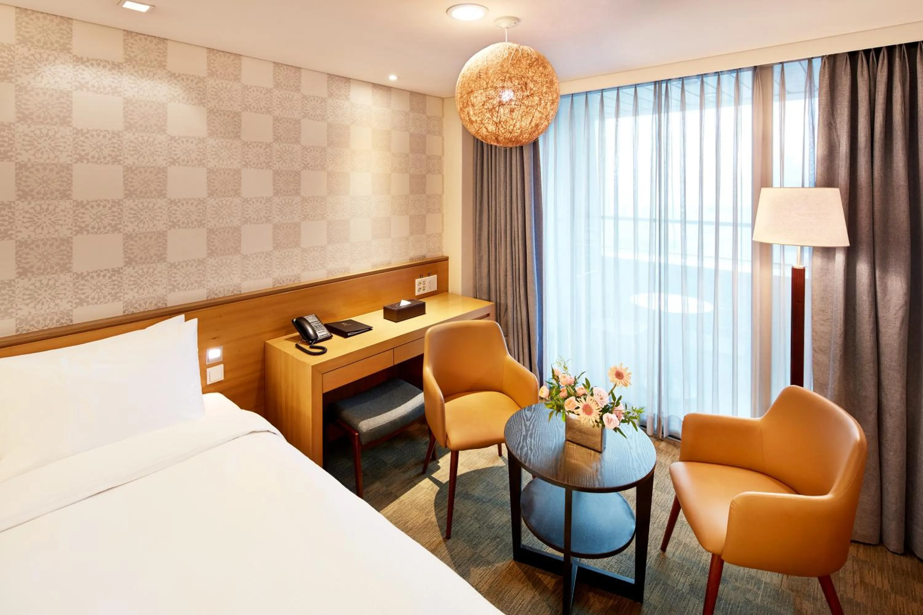 Coffee/tea facilities, Bed in Hotel PJ Myeongdong
