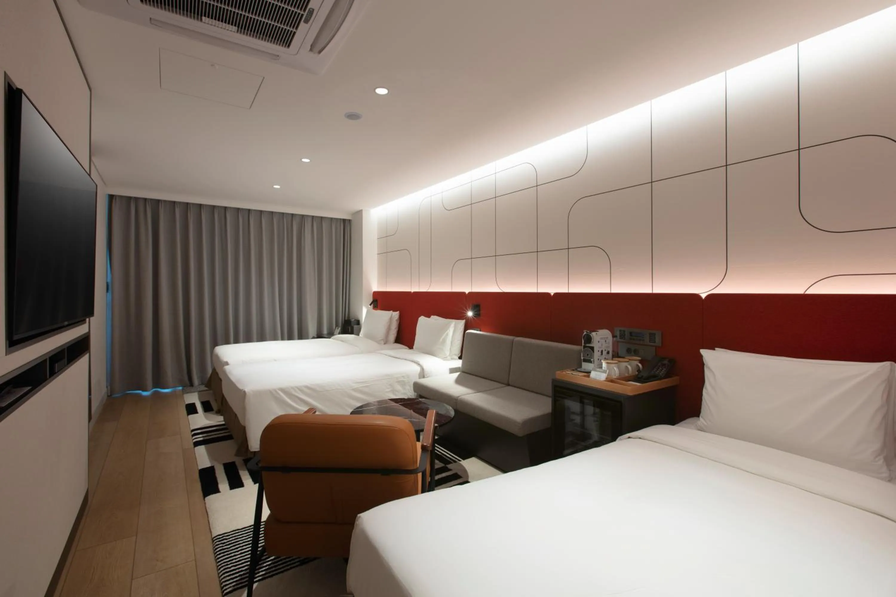 Bed in Hotel PJ Myeongdong
