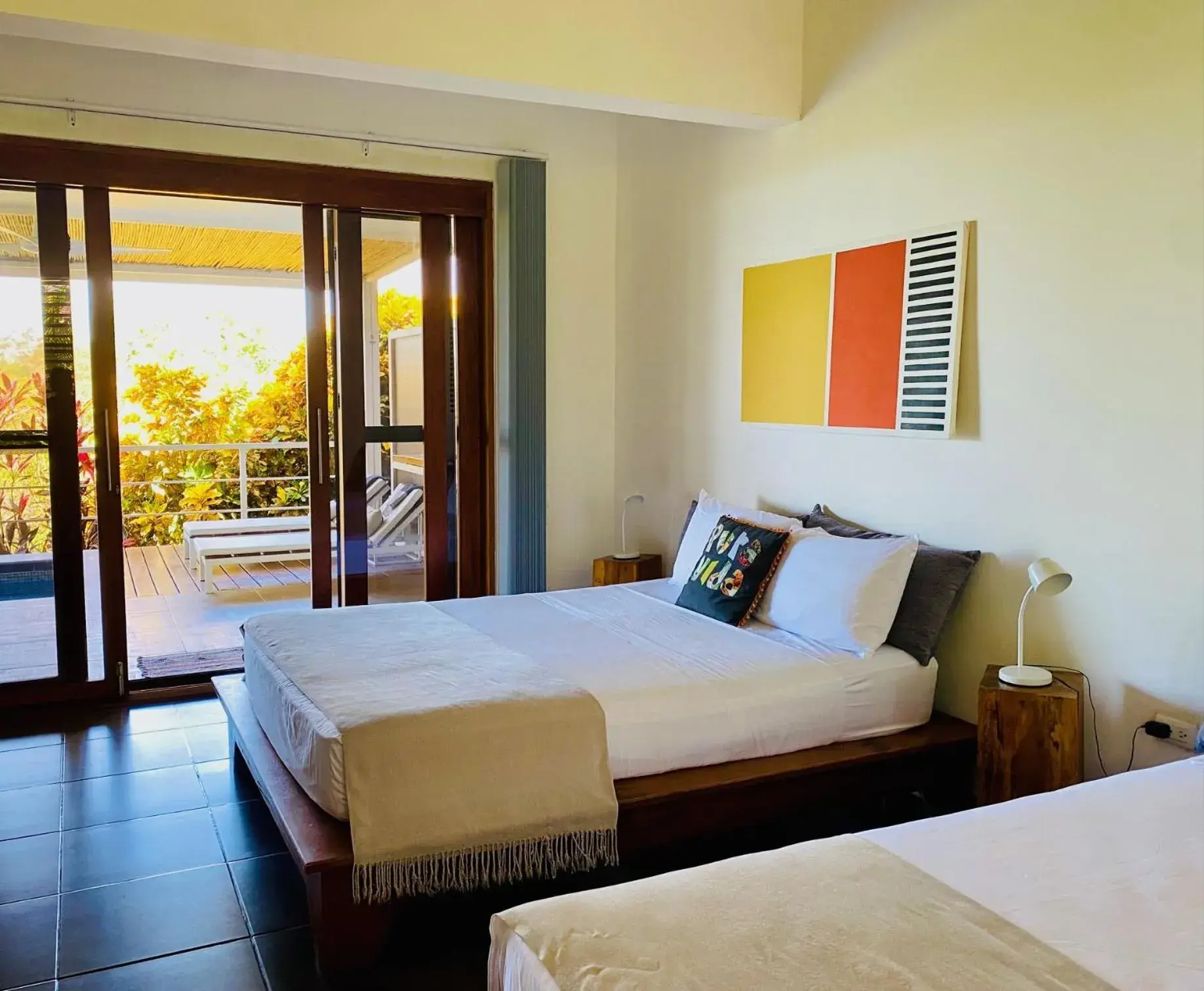 Double Room with Garden View - single occupancy in Rancho Capulin B&B Double Room with Garden View - single occupancy in Rancho Capulin B&B