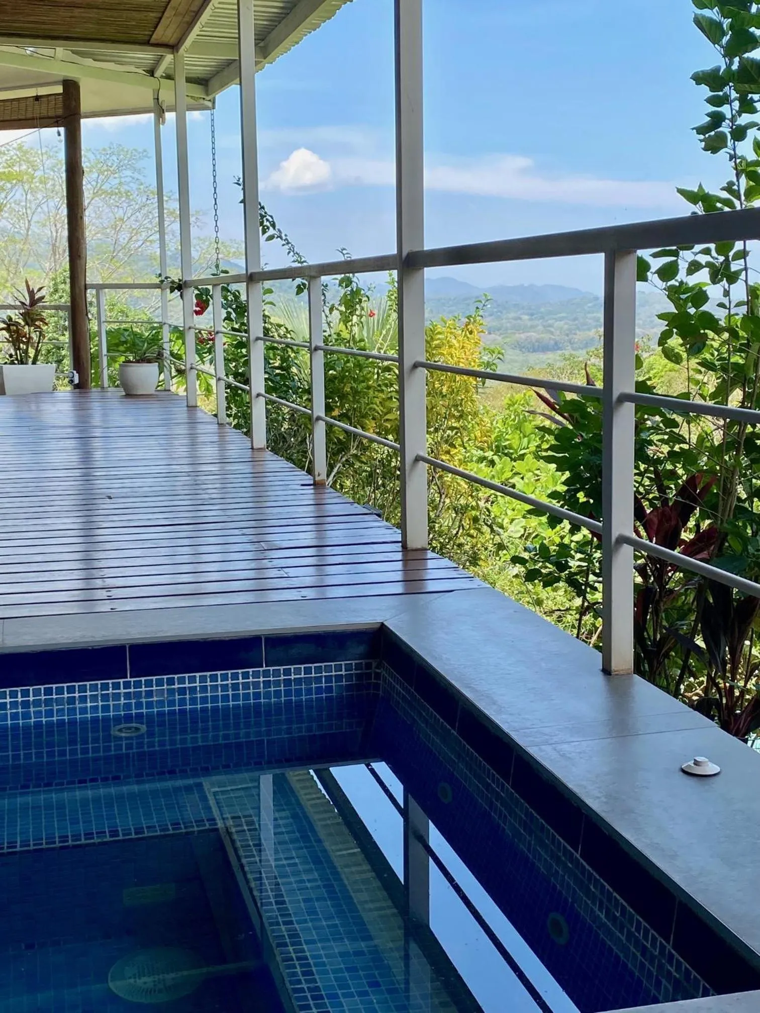 Natural landscape in Rancho Capulin B&B