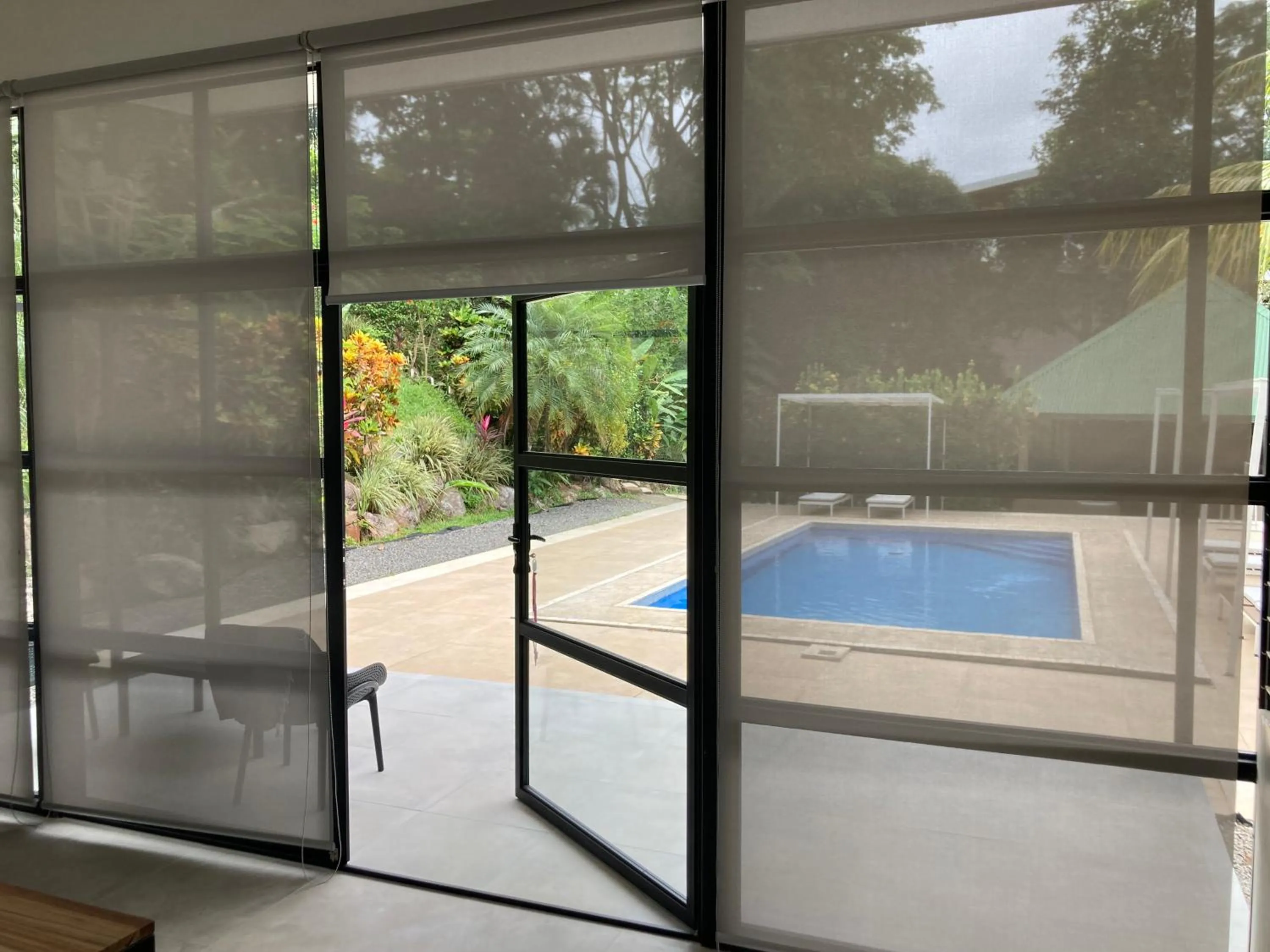 Patio in Rancho Capulin B&B