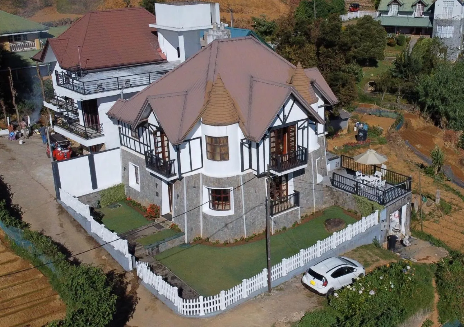 Bird's eye view in Villa de Roshe