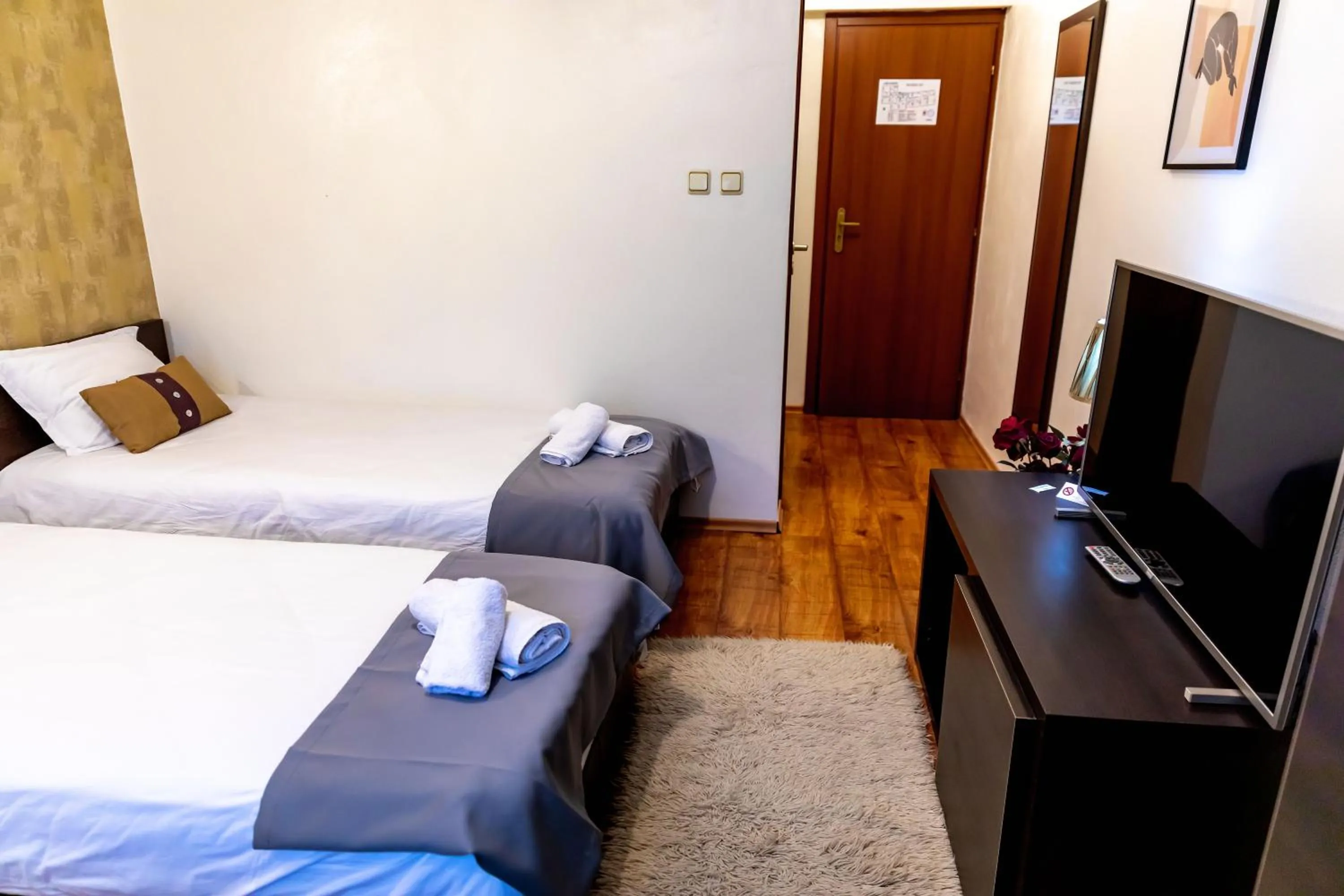 Bed in Velinov Boutique Hotel with Free Shuttle