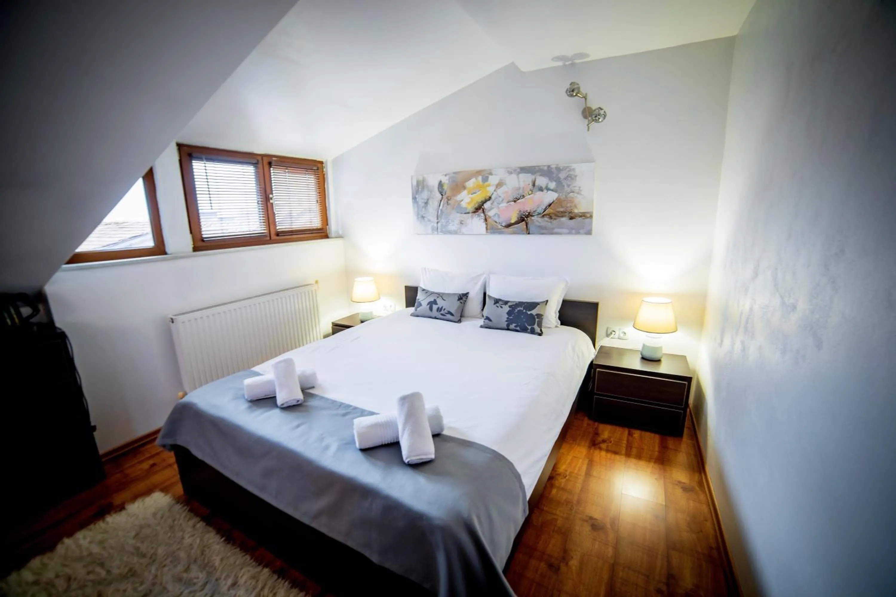 Bed in Velinov Boutique Hotel with Free Shuttle