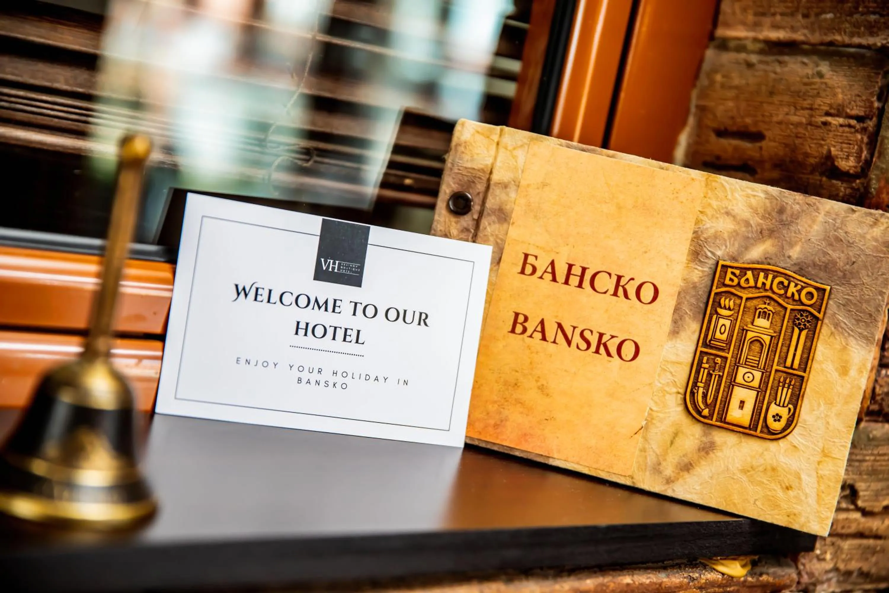 Decorative detail in Velinov Boutique Hotel with Free Shuttle