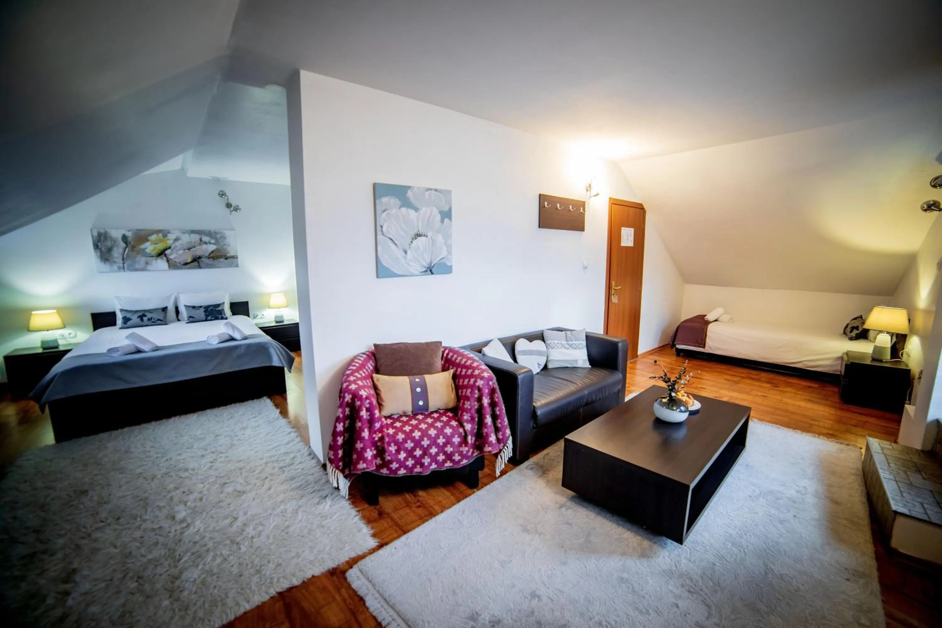 Bed in Velinov Boutique Hotel with Free Shuttle