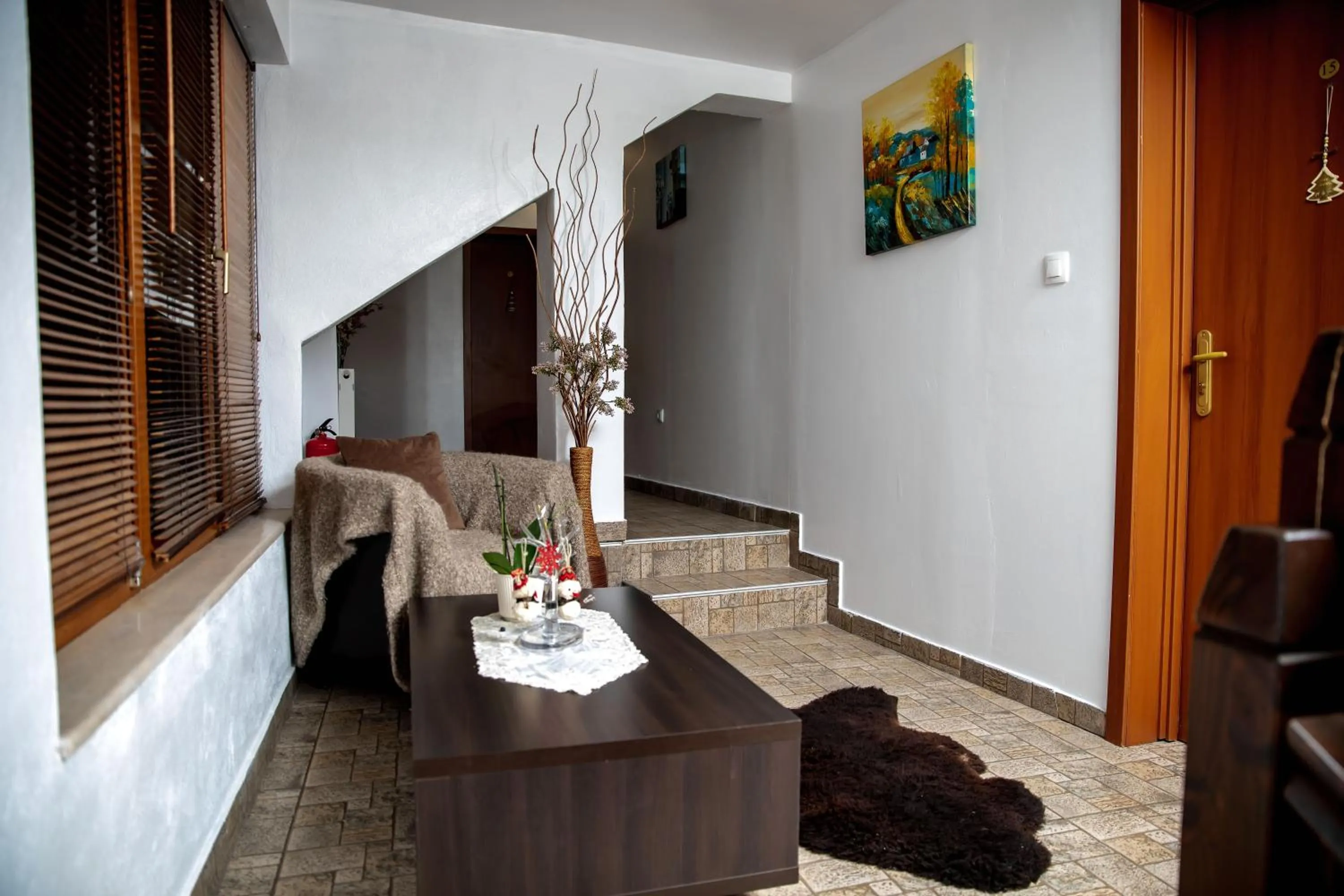 Living room in Velinov Boutique Hotel with Free Shuttle