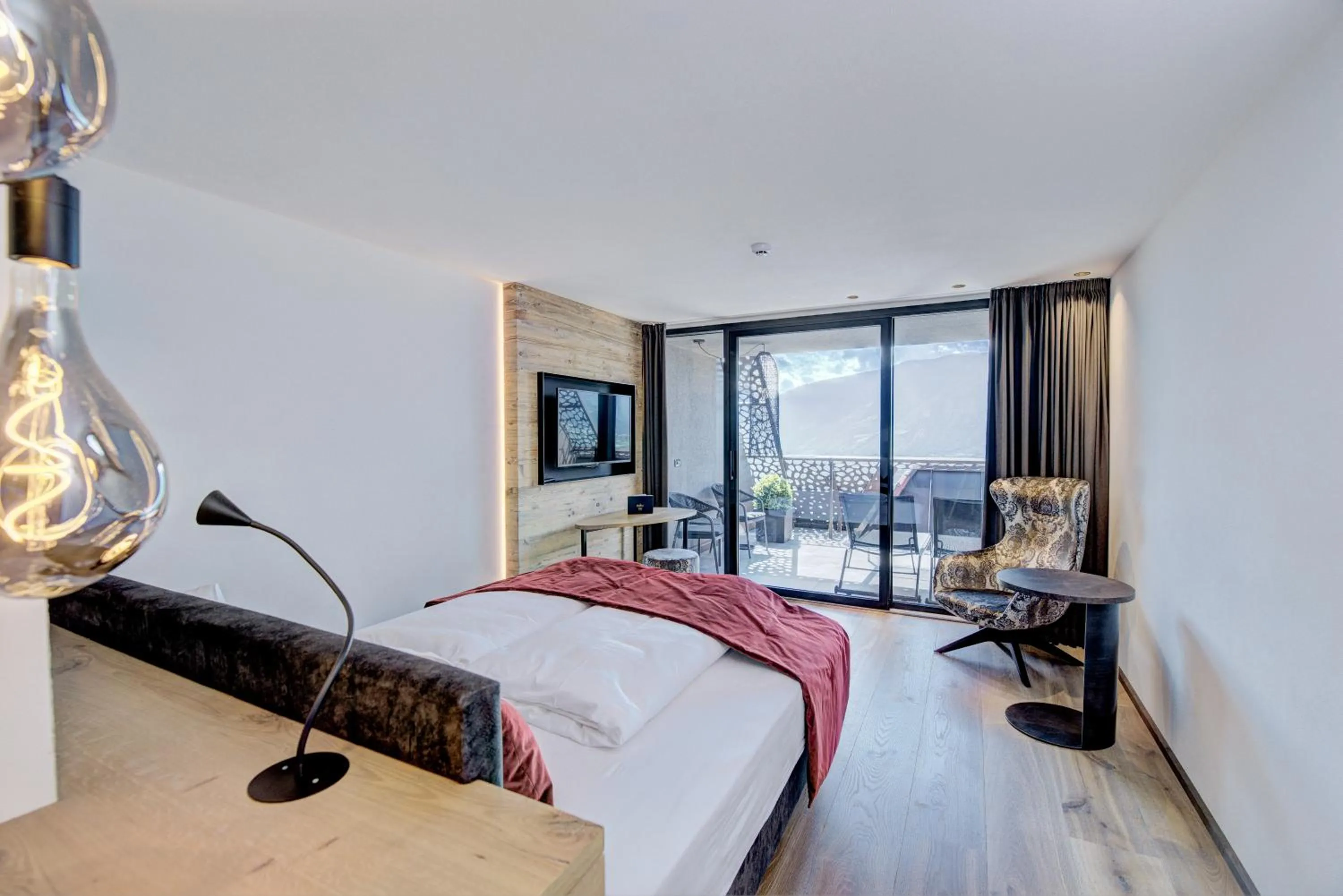 Photo of the whole room, Bed in Hotel Bergland