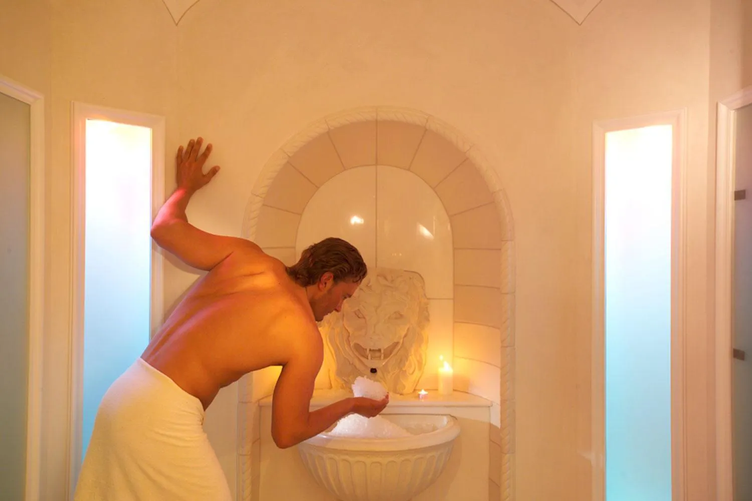 Sauna in Hotel Bergland