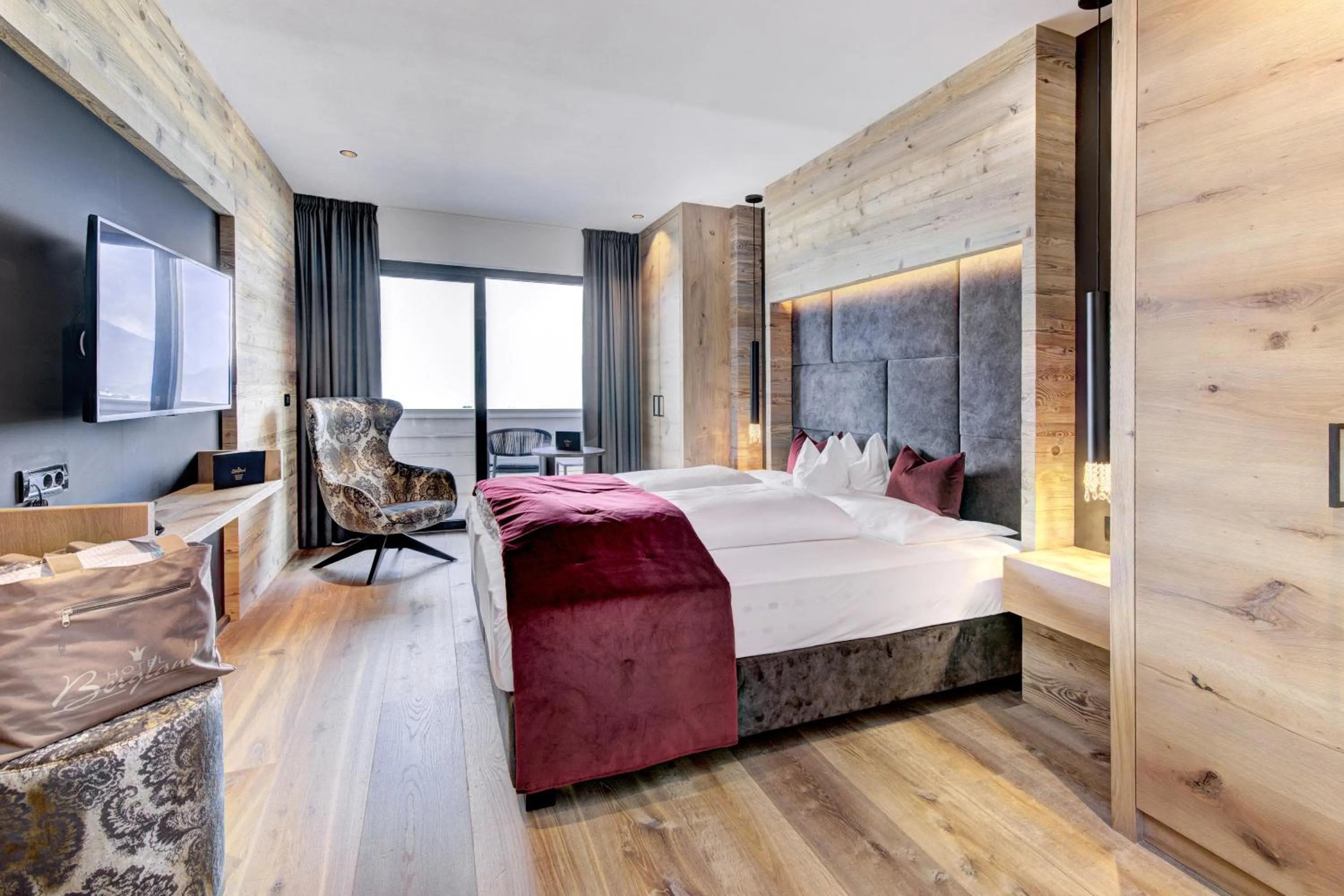 Photo of the whole room, Bed in Hotel Bergland