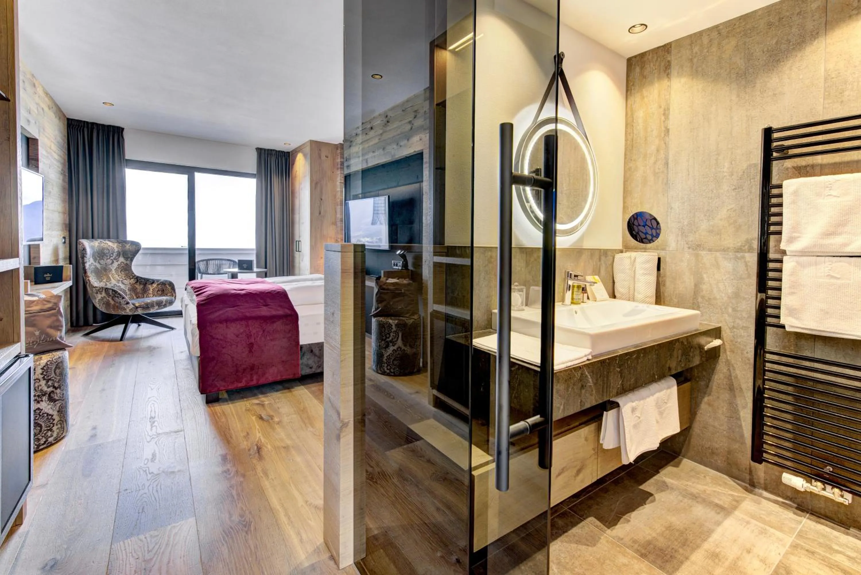 Photo of the whole room, Bed in Hotel Bergland