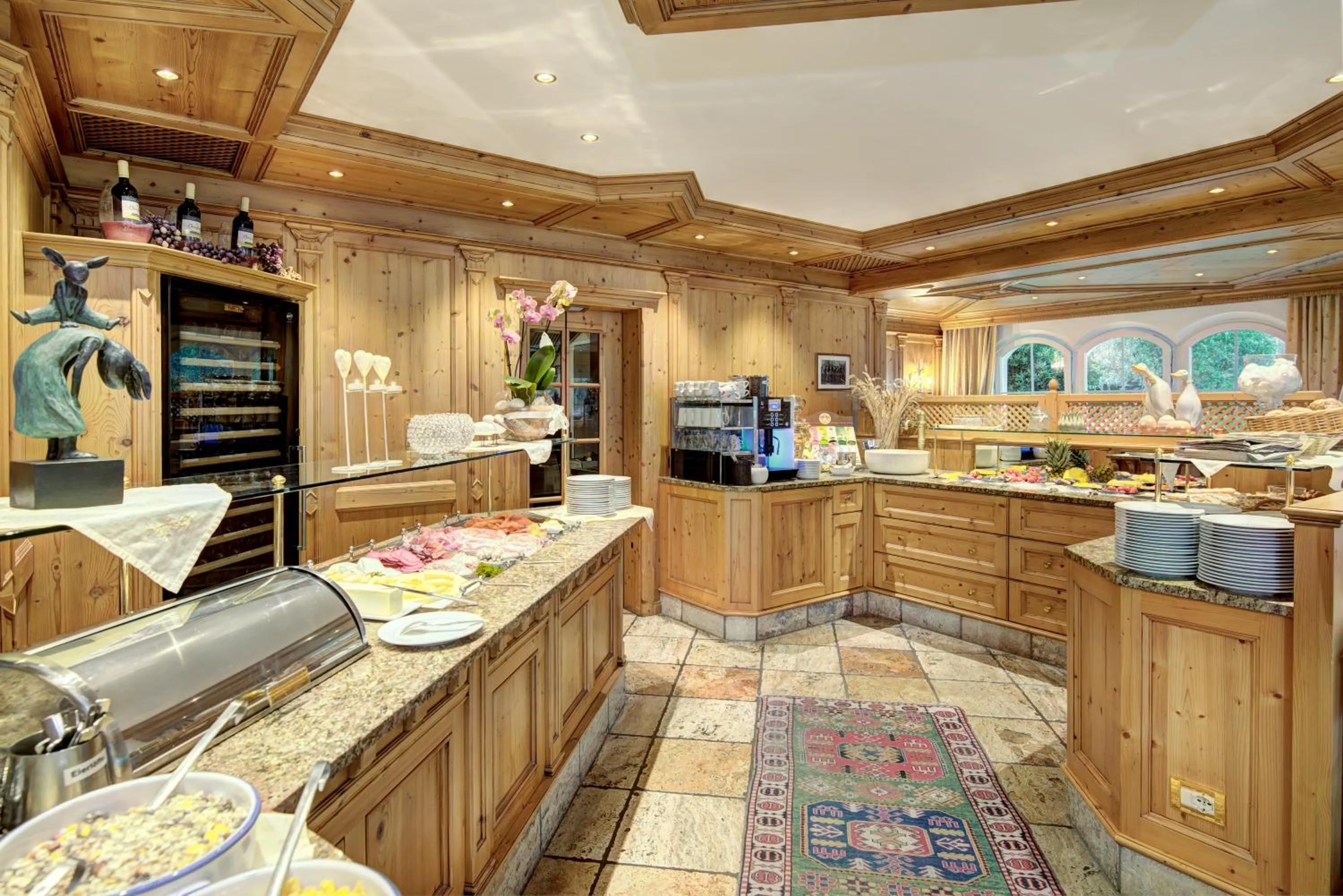 Buffet breakfast in Hotel Bergland