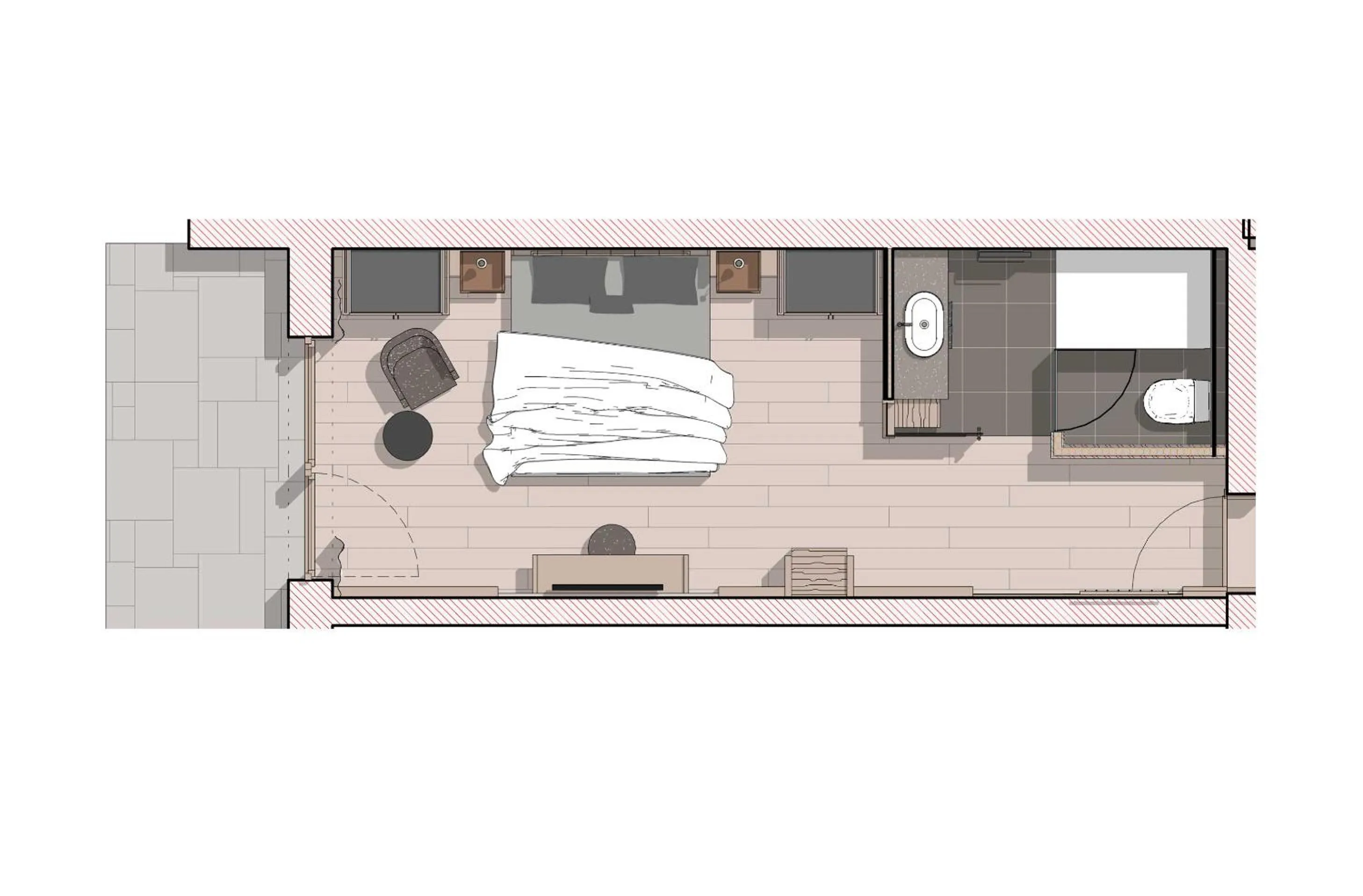 Photo of the whole room, Bed in Hotel Bergland