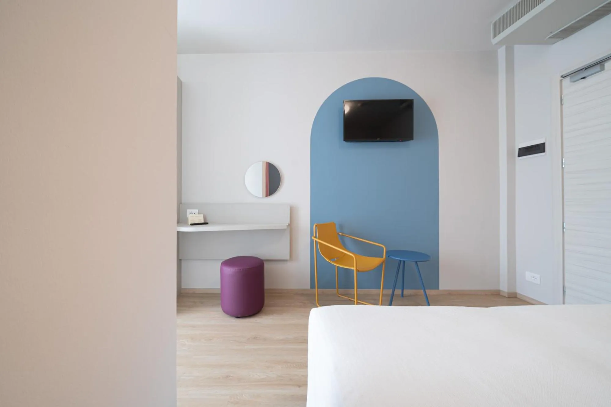 Bedroom, Bed in Hotel Smeraldo