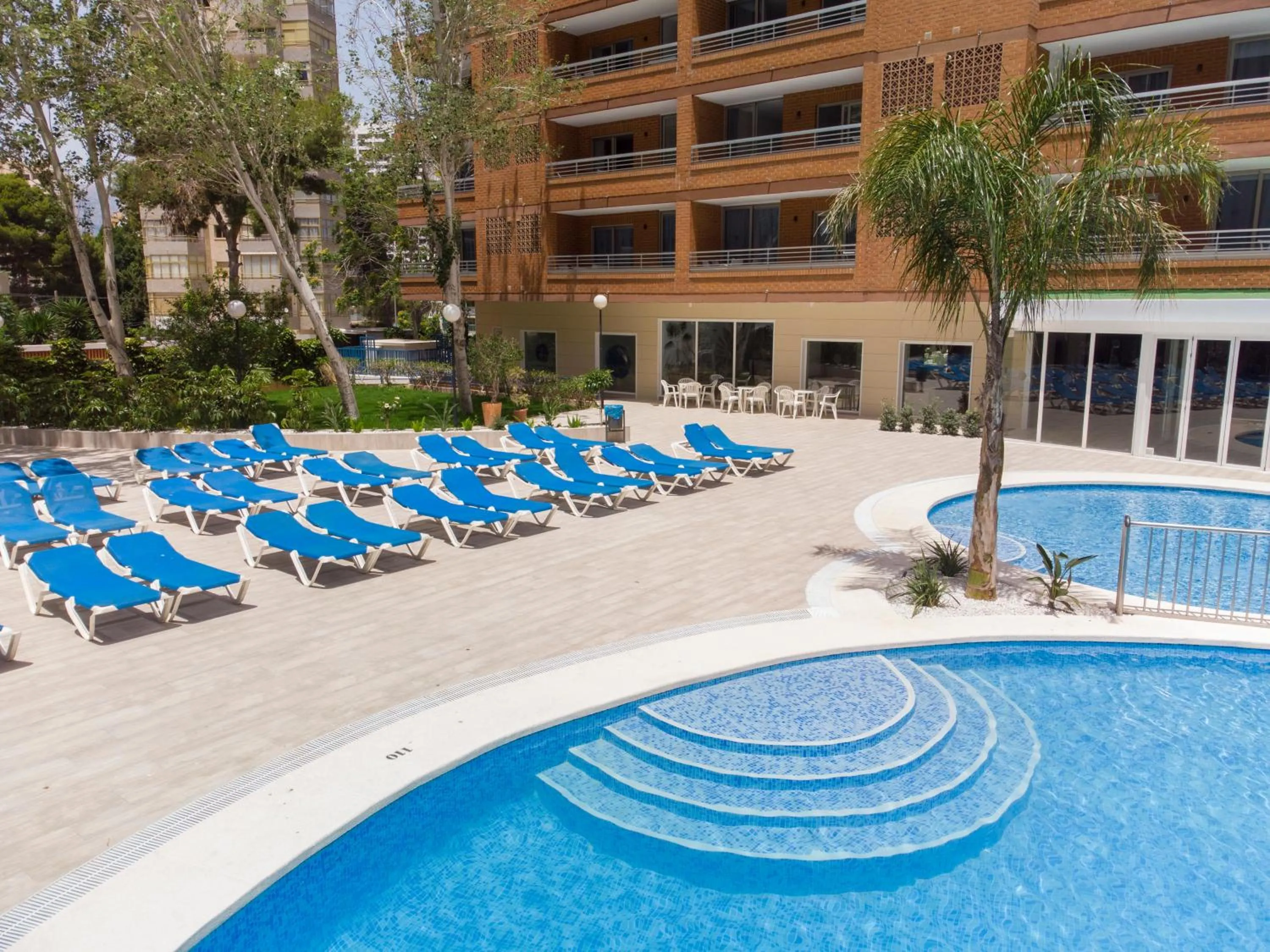 Swimming pool in Aparthotel BCL Levante Lux