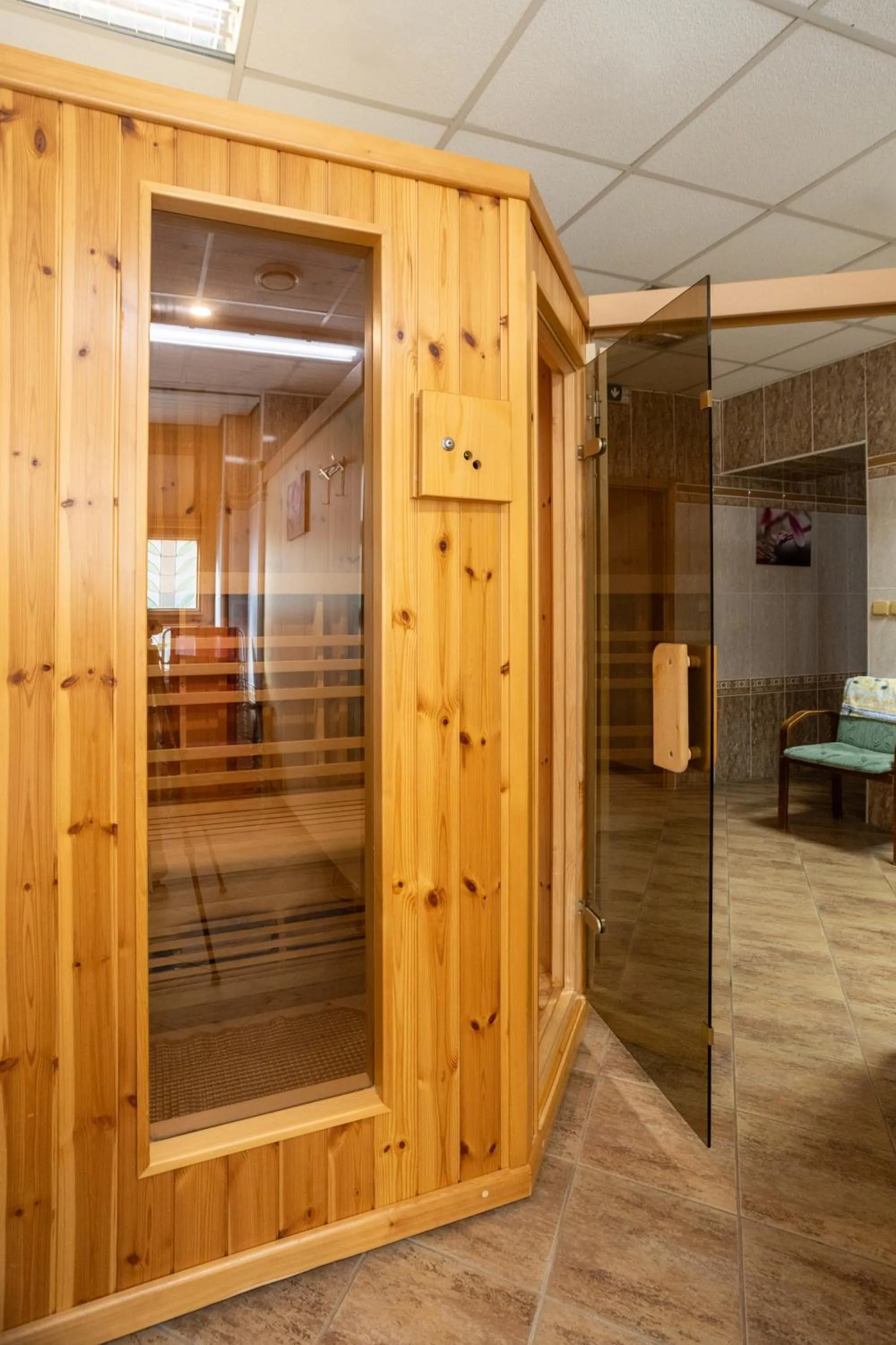 Sauna in Hotel Flora