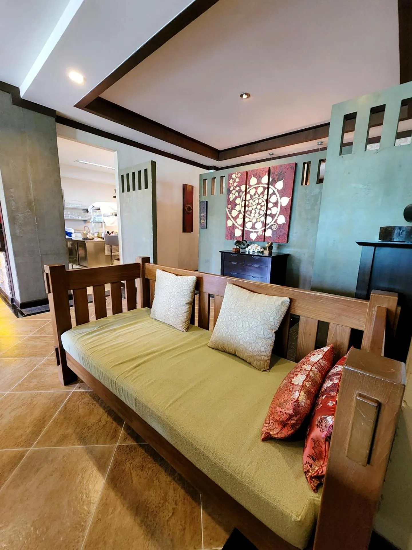 Seating area, Bed in Lanta Mermaid Boutique House