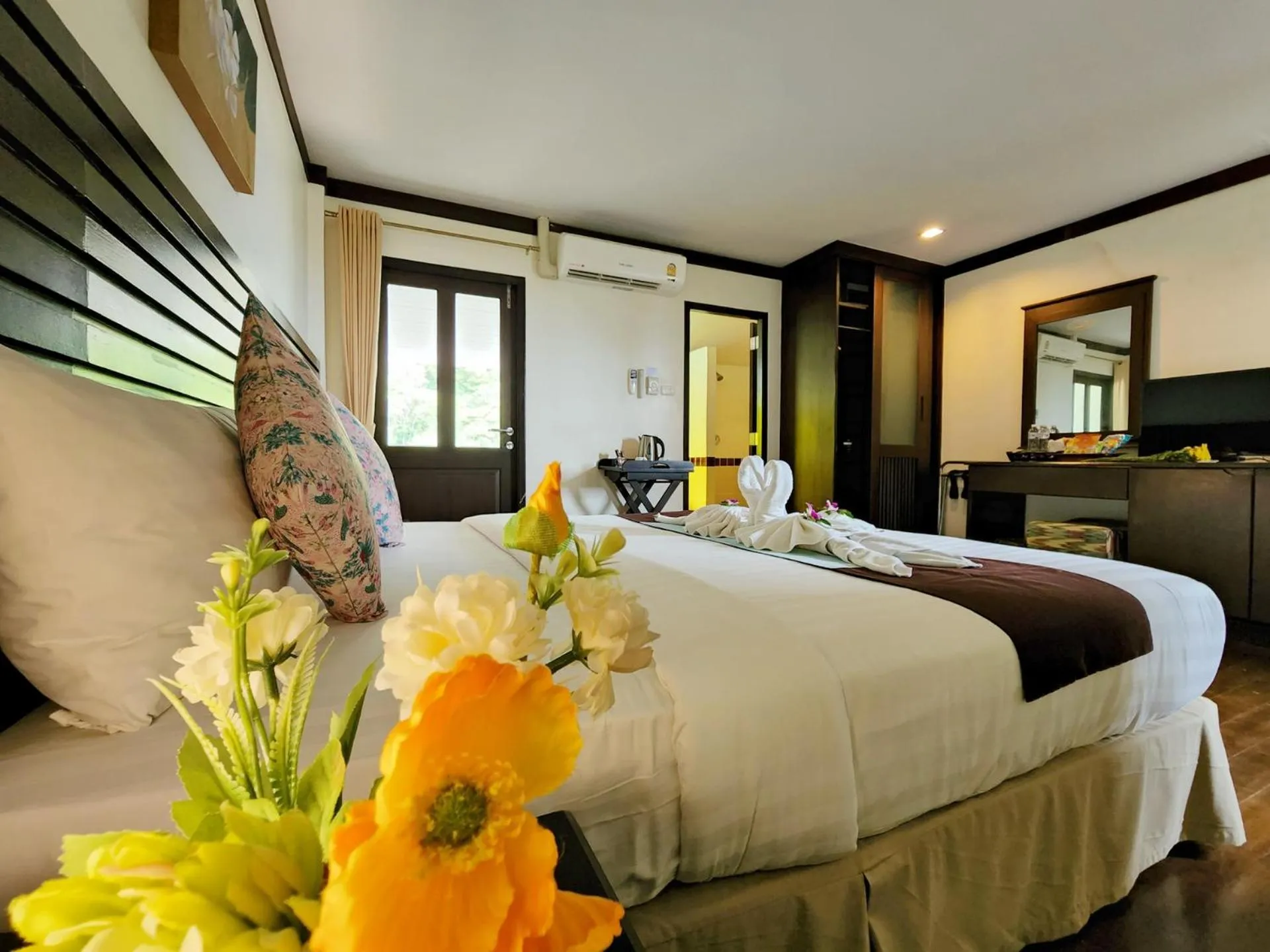 Bedroom, Bed in Lanta Mermaid Boutique House