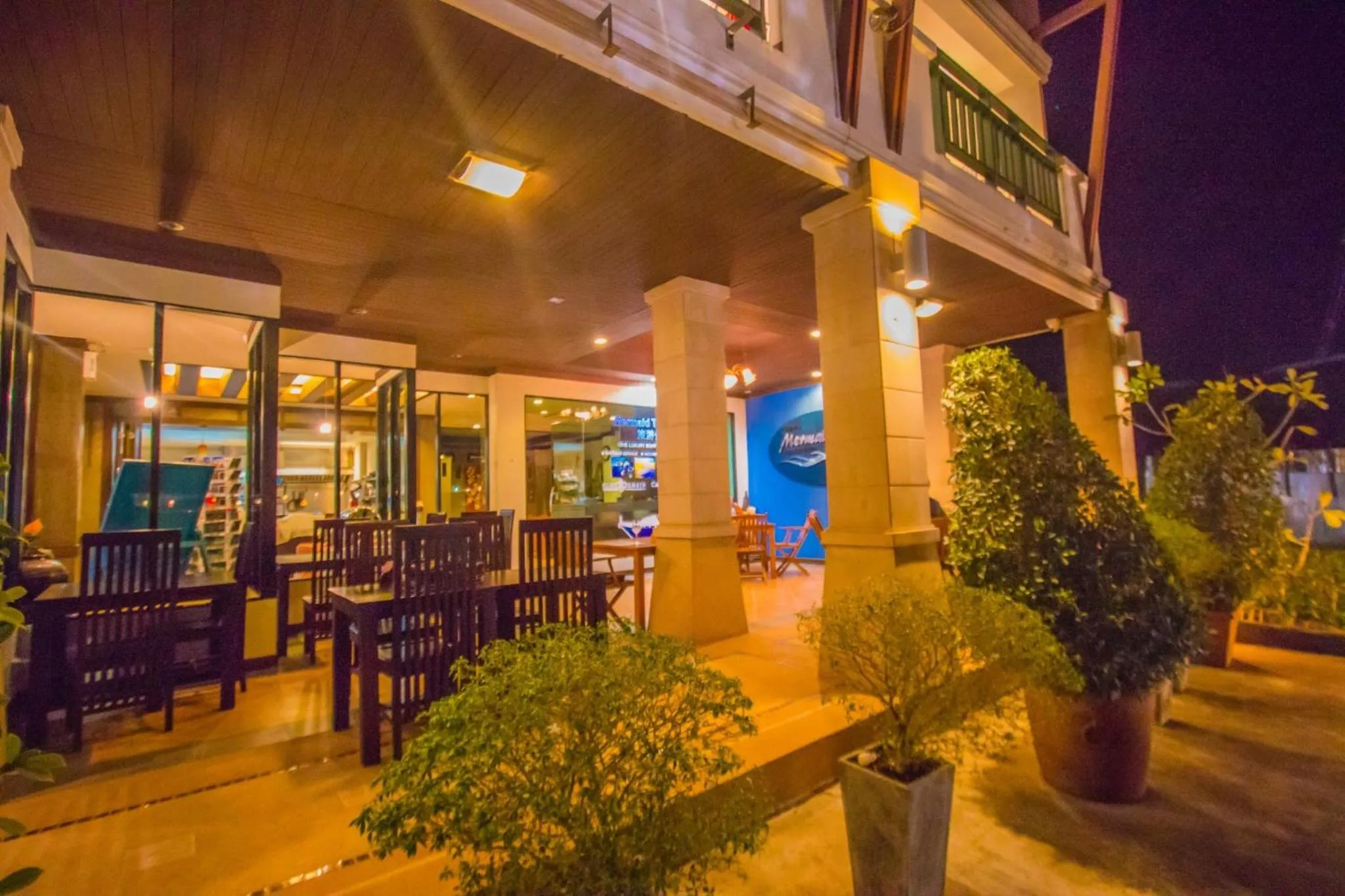 Floor plan in Lanta Mermaid Boutique House