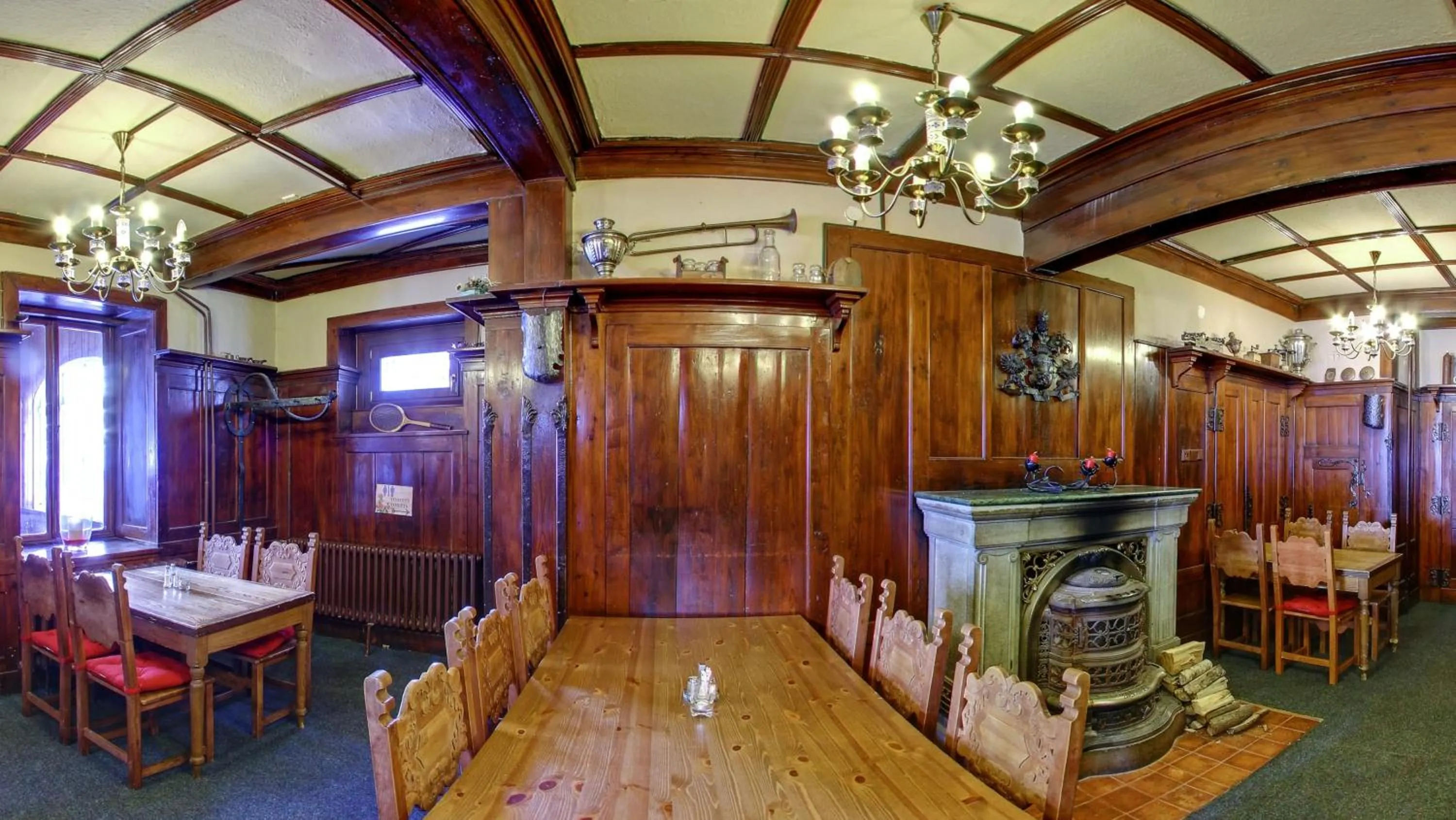 Dining area in Hotel Tři Růže