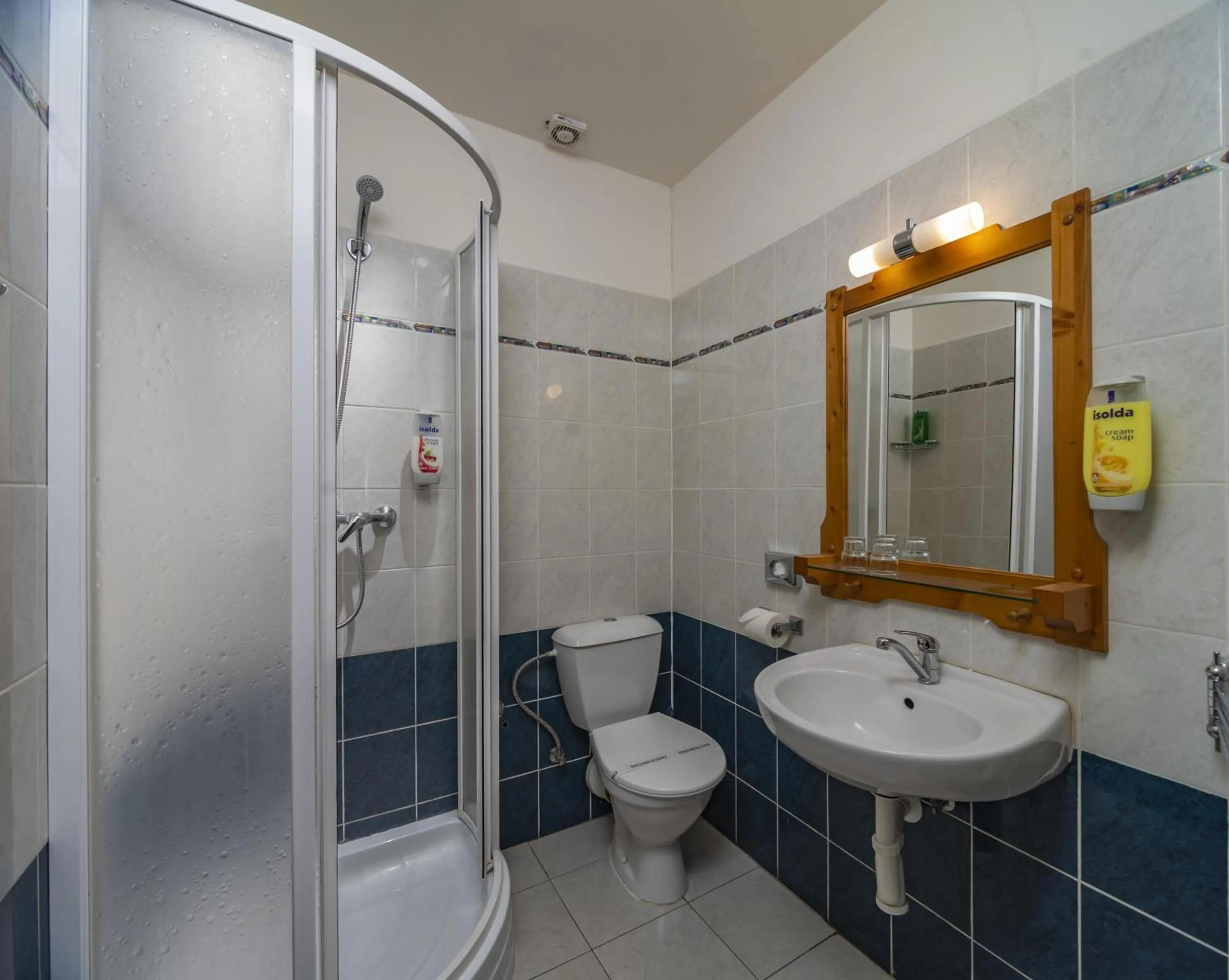 Bathroom in Hotel Tři Růže