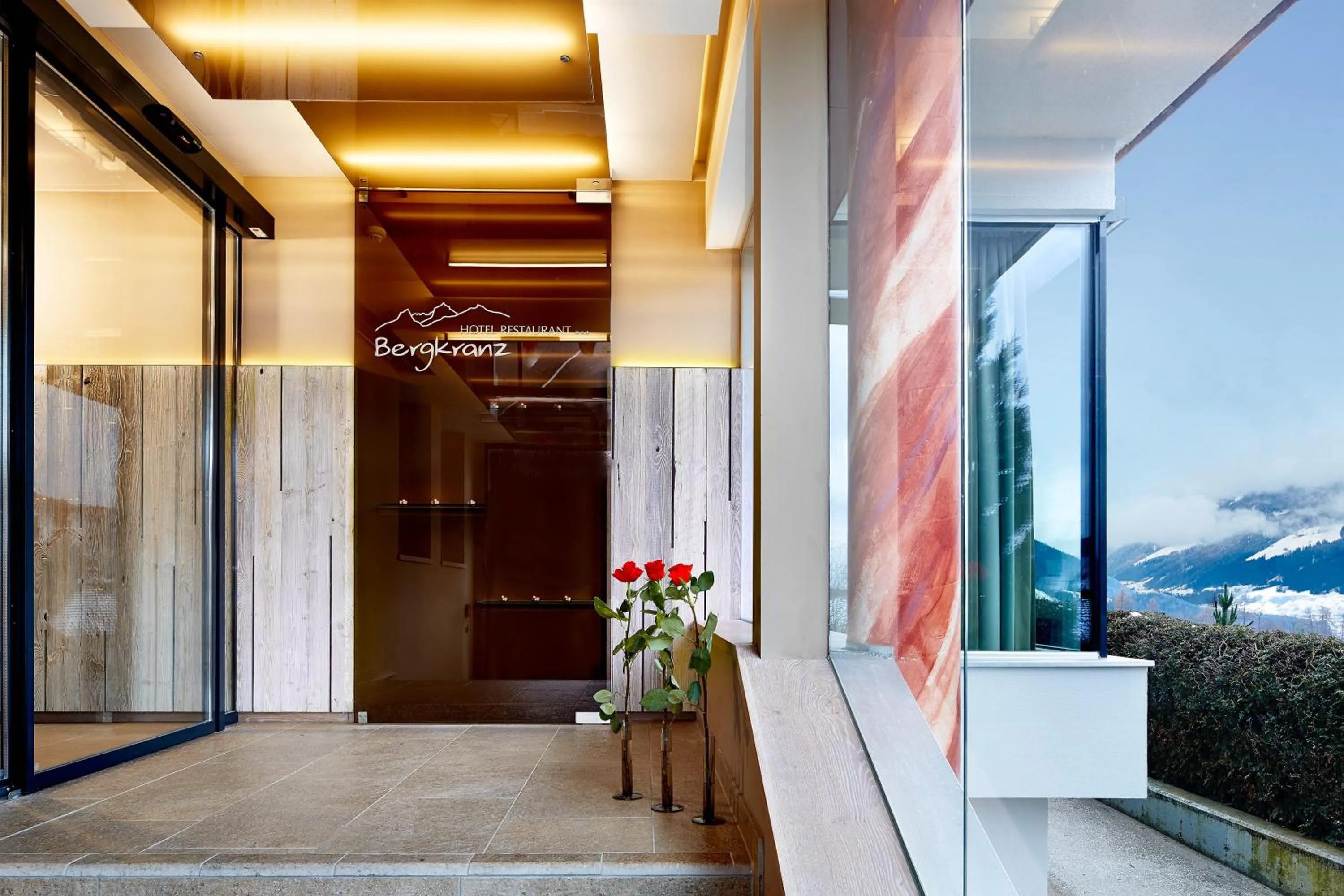 Facade/entrance in Hotel Bergkranz