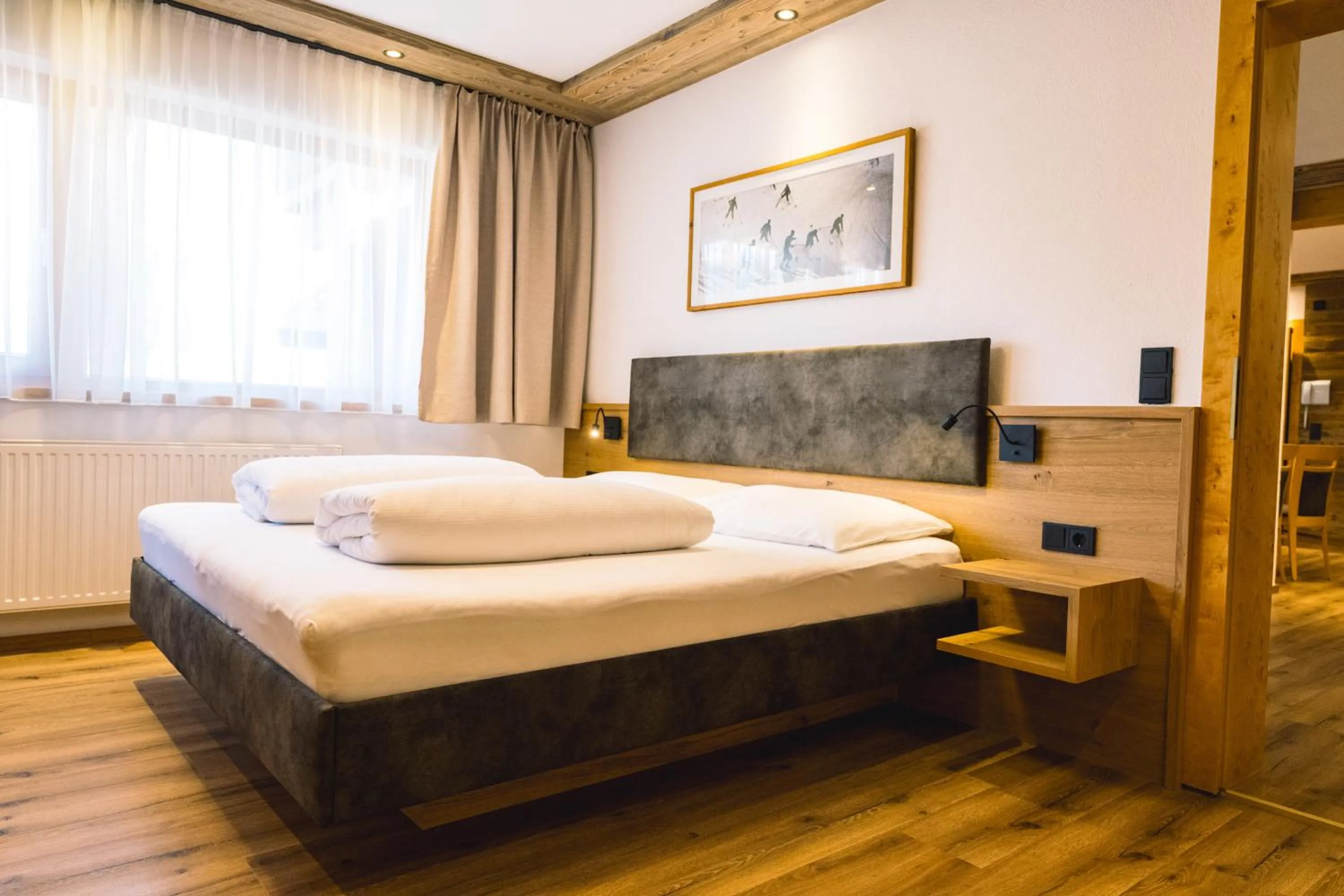 Bedroom, Bed in Hotel Bergkranz