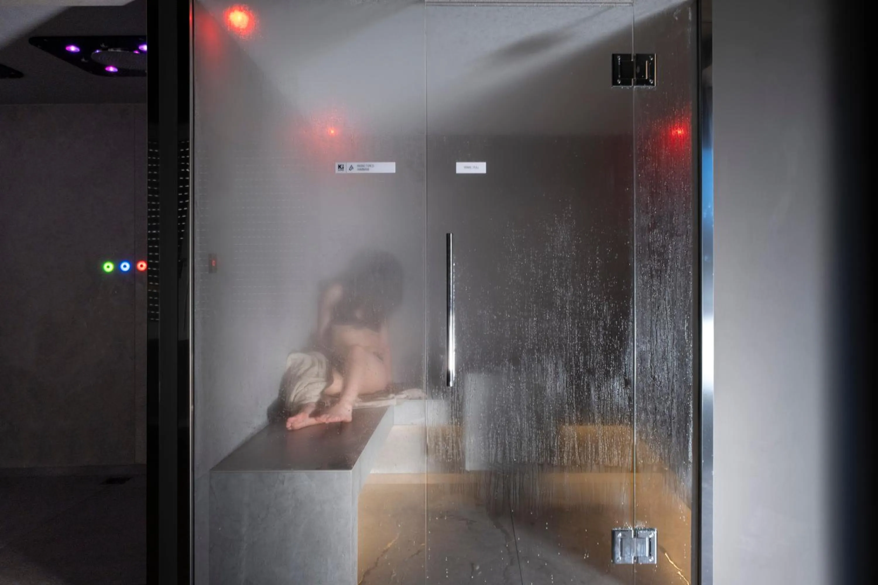Steam room in Hotel Del Lago Piediluco Active & SPA