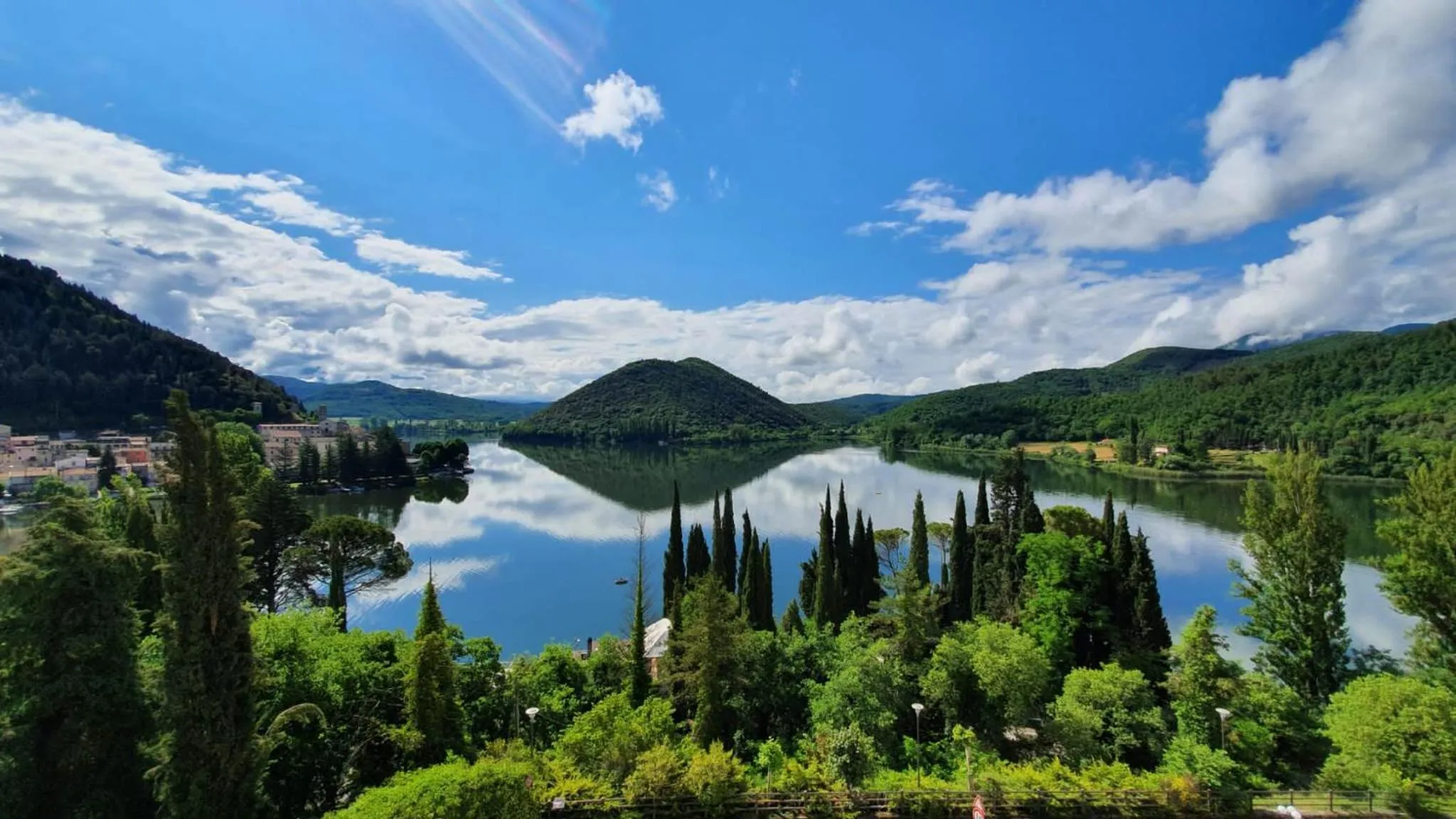 Natural landscape in Hotel Del Lago Piediluco Active & SPA