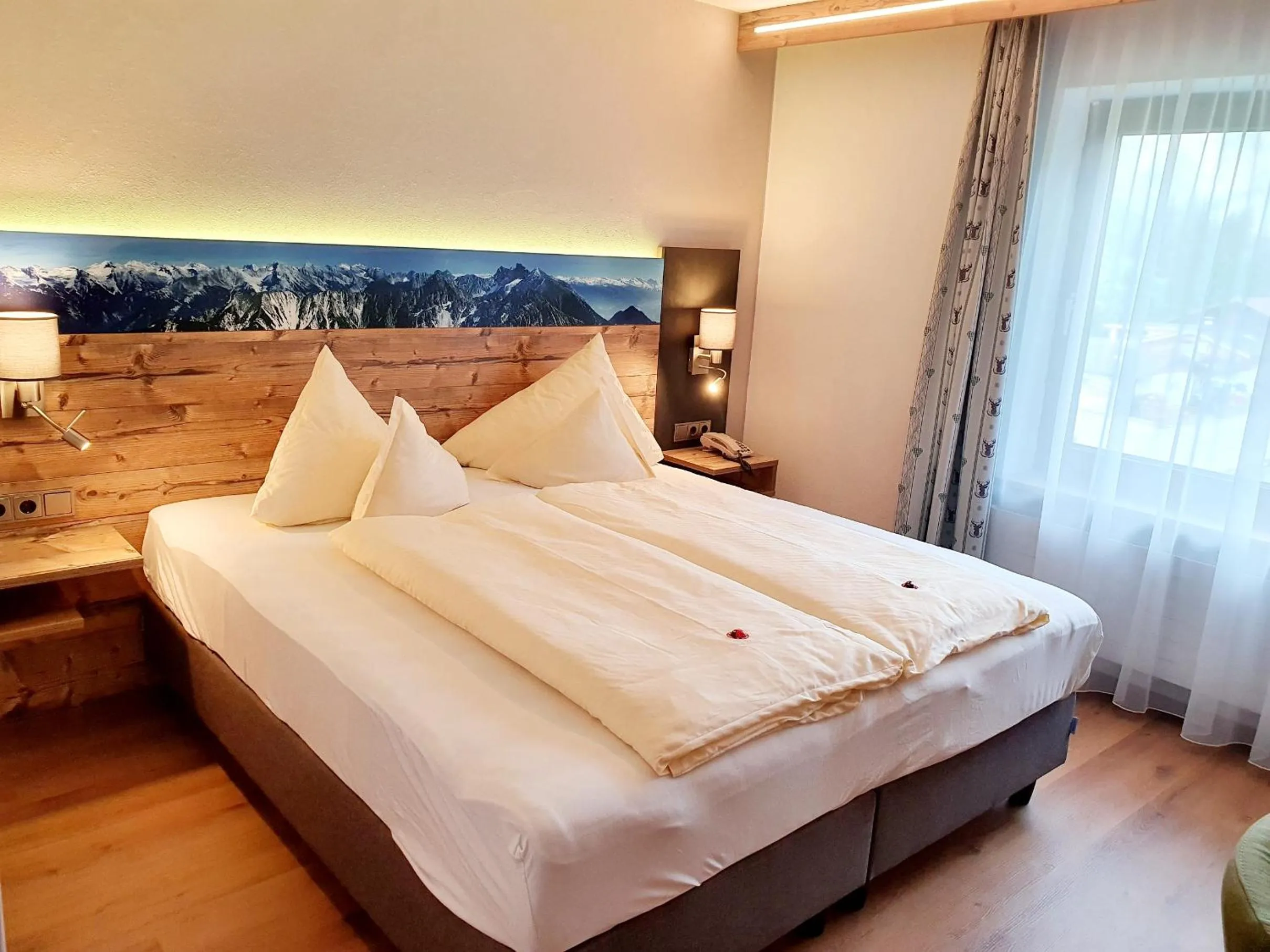 Bed in Raffl's Hotel