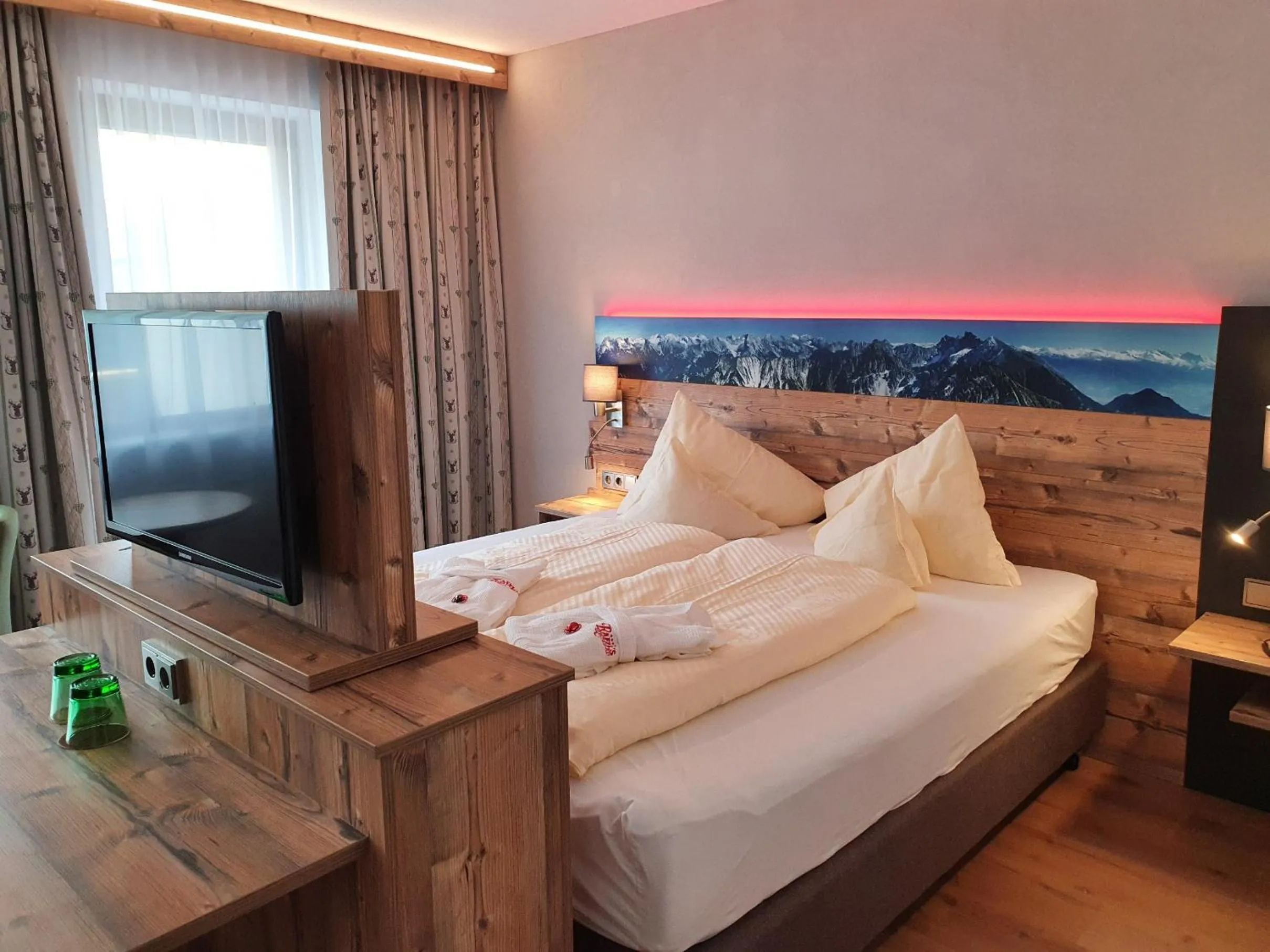 Bed in Raffl's Hotel