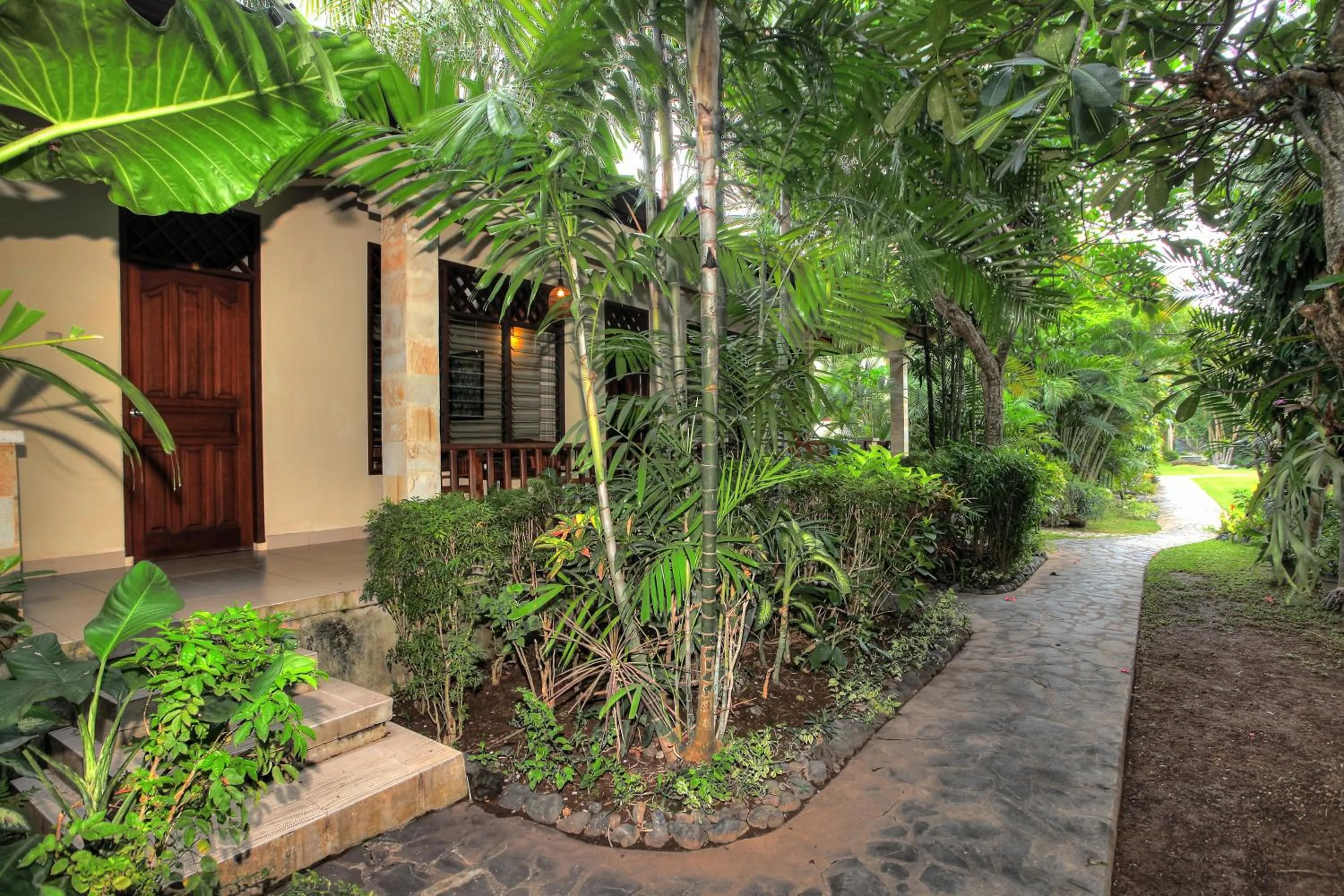 Property building in Raja Gardens Hotel