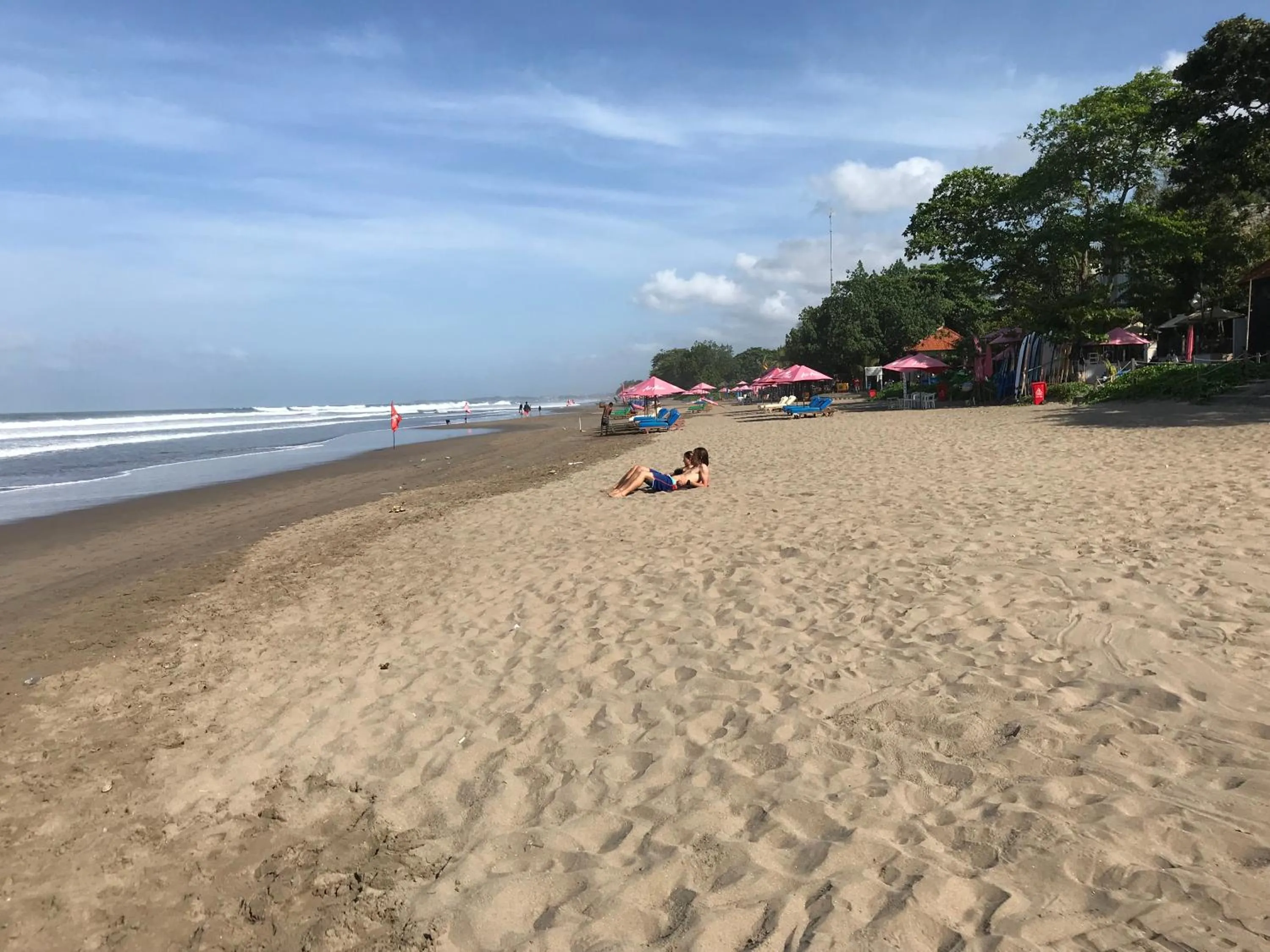 Beach in Raja Gardens Hotel