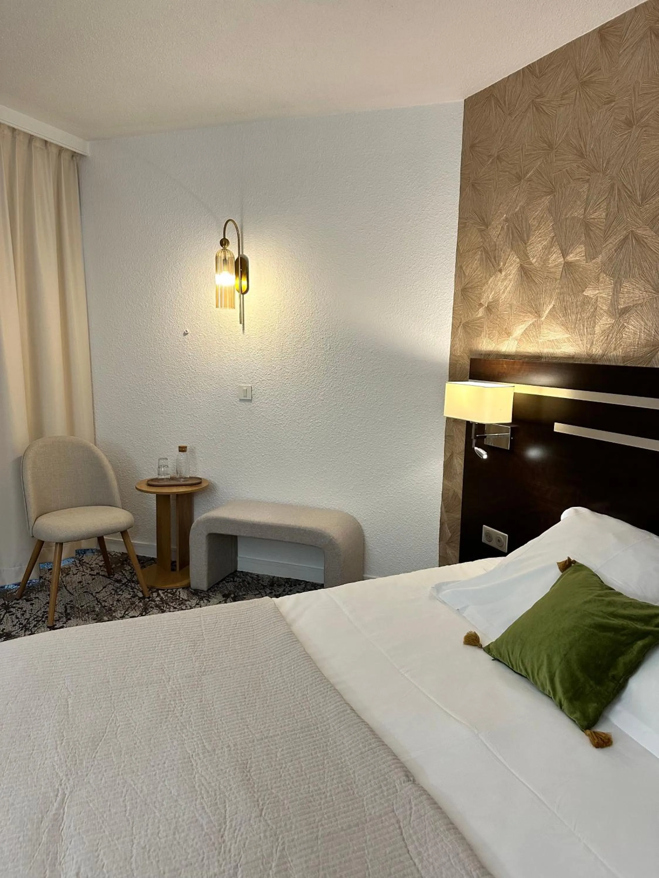 Bed in Hotel Chantereyne