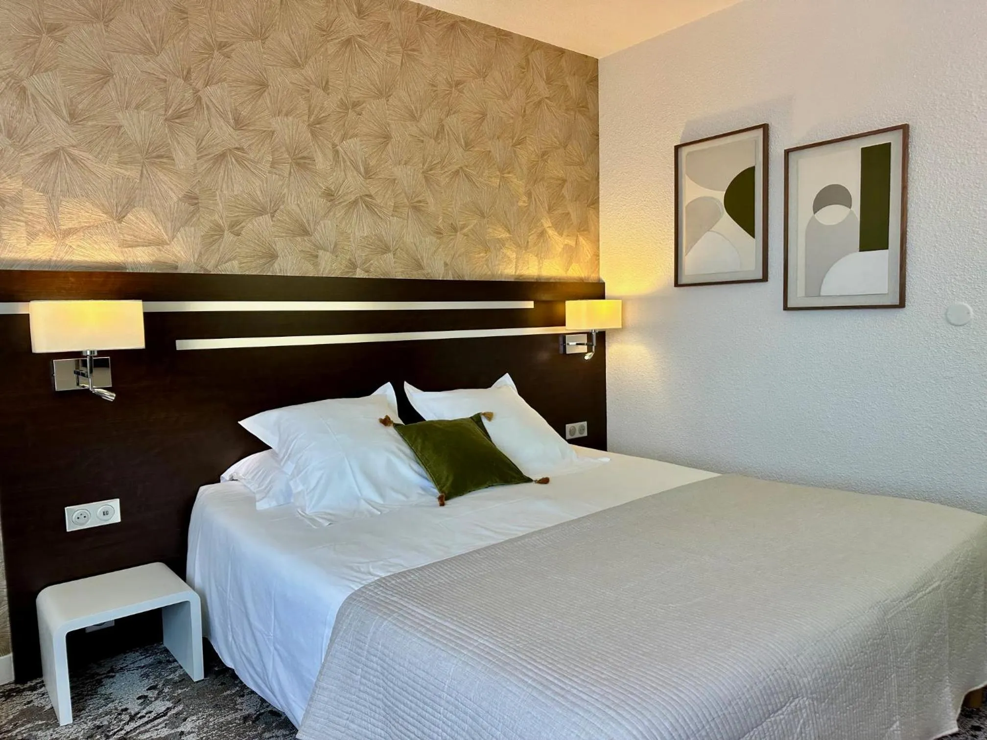 Bed in Hotel Chantereyne