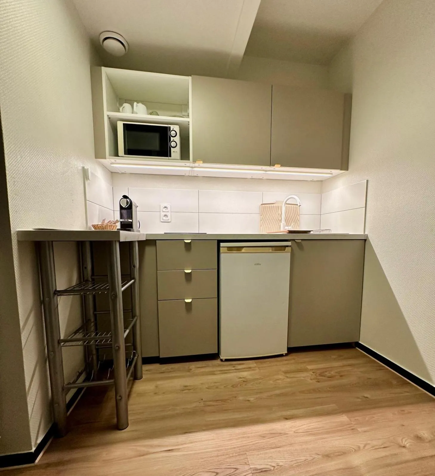 Kitchen or kitchenette in Hotel Chantereyne