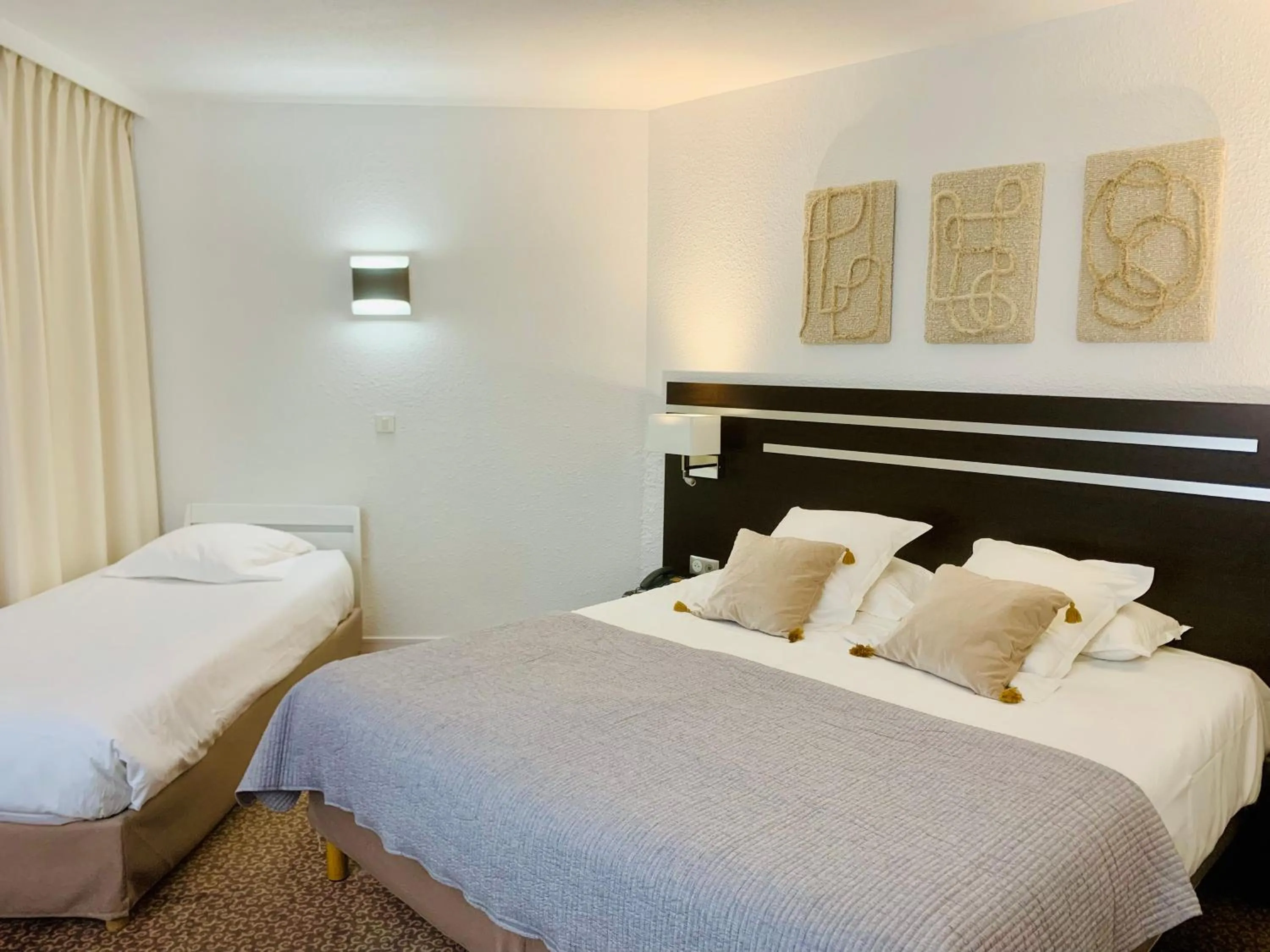 Bed in Hotel Chantereyne