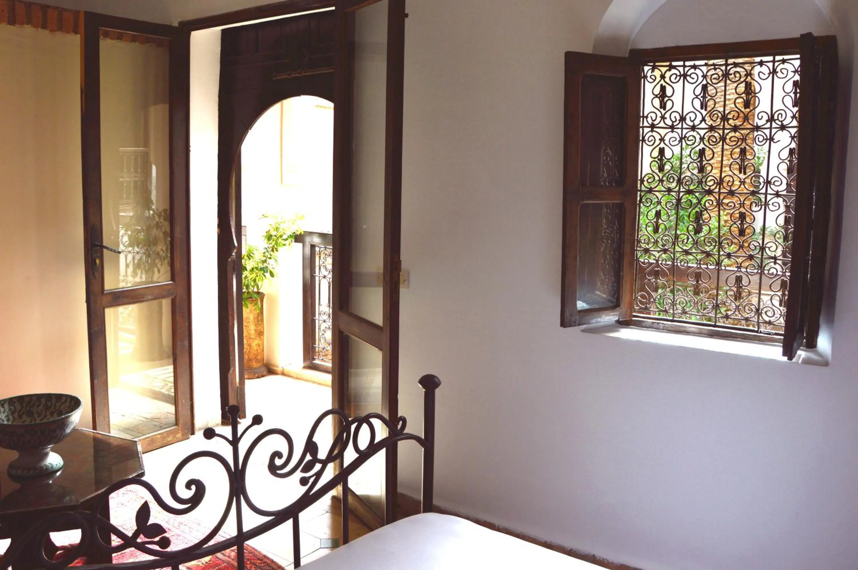 Photo of the whole room, Bed in Riad Palmier