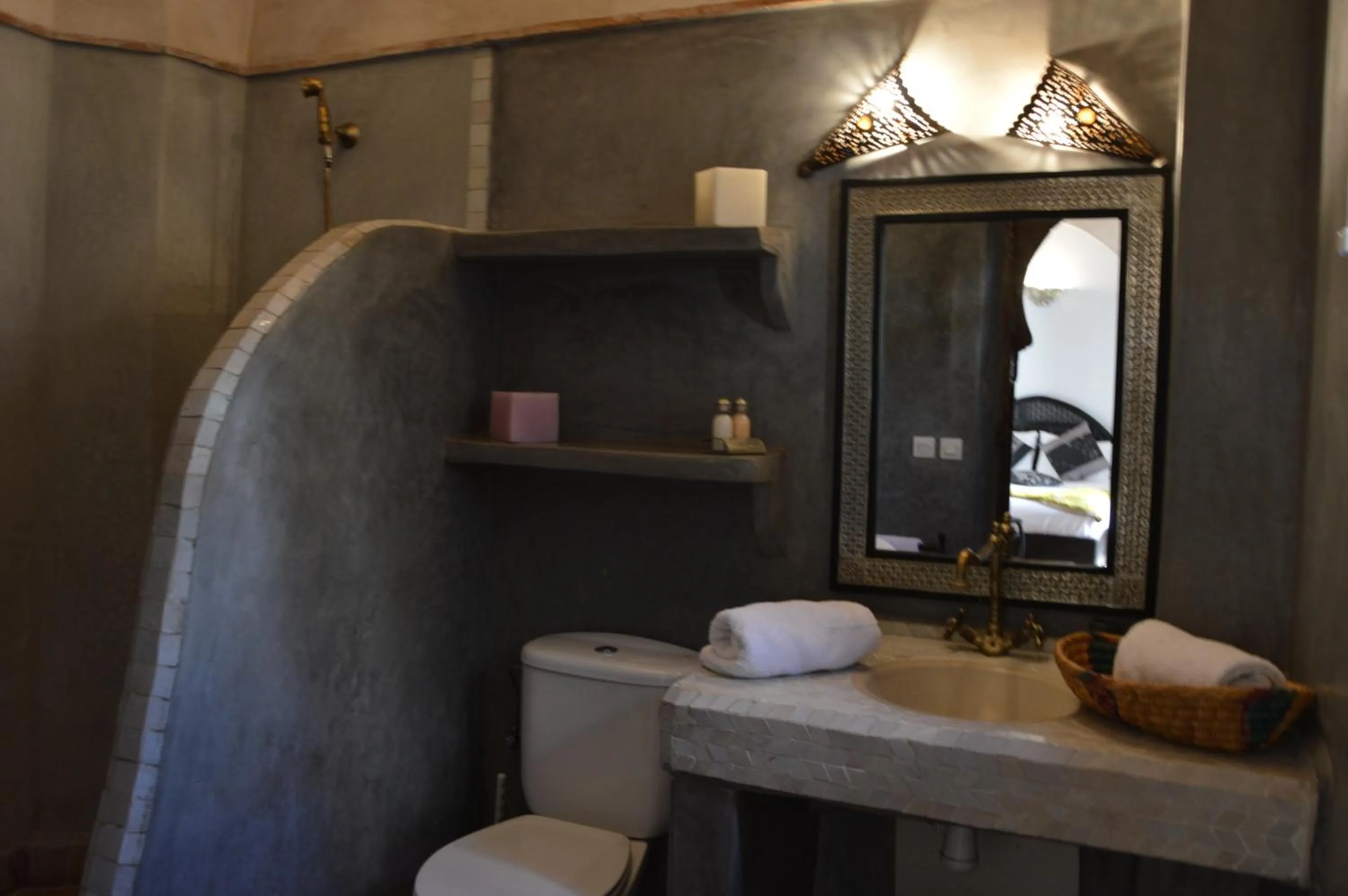 Bathroom in Riad Palmier