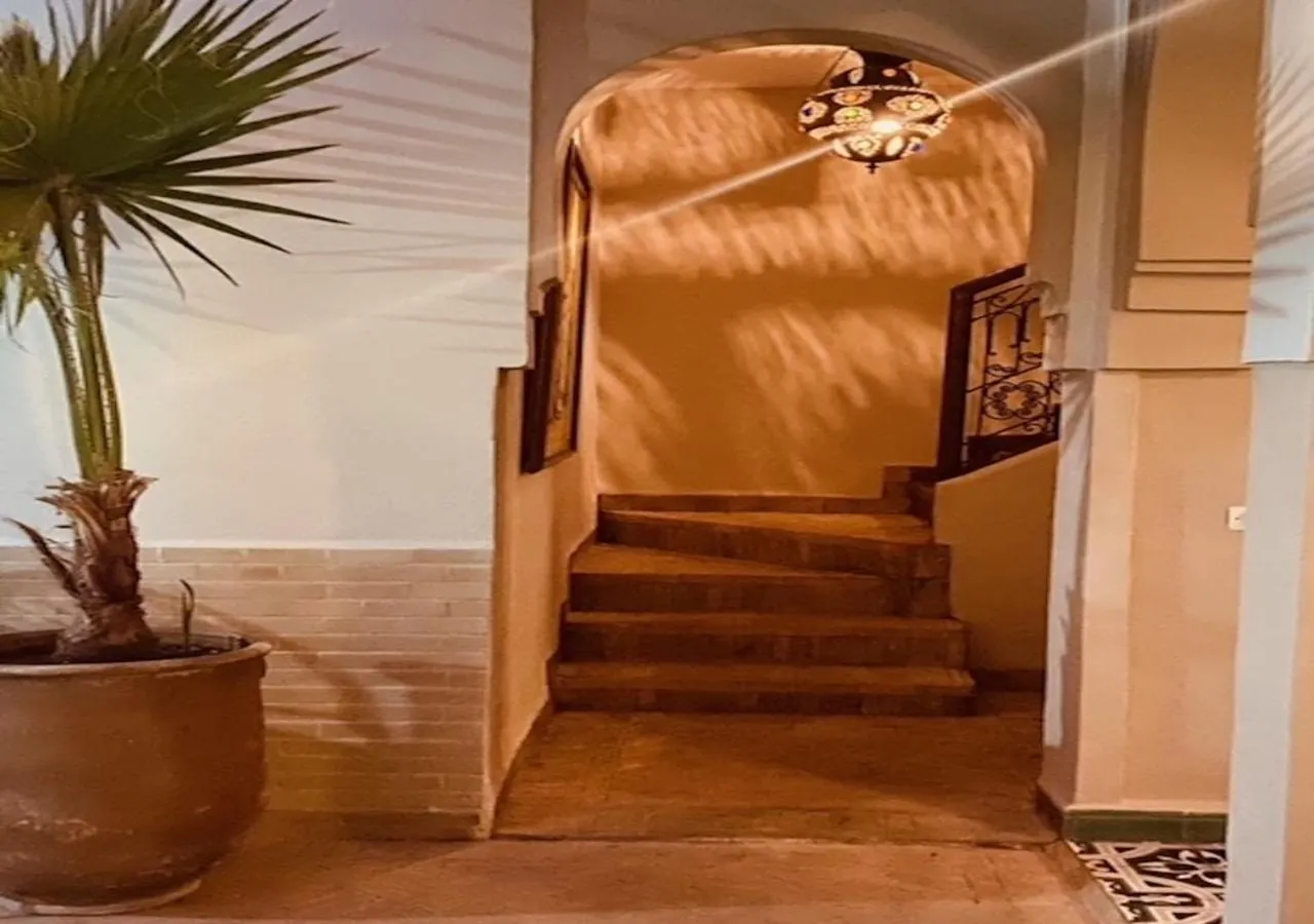 Lobby or reception in Riad Palmier