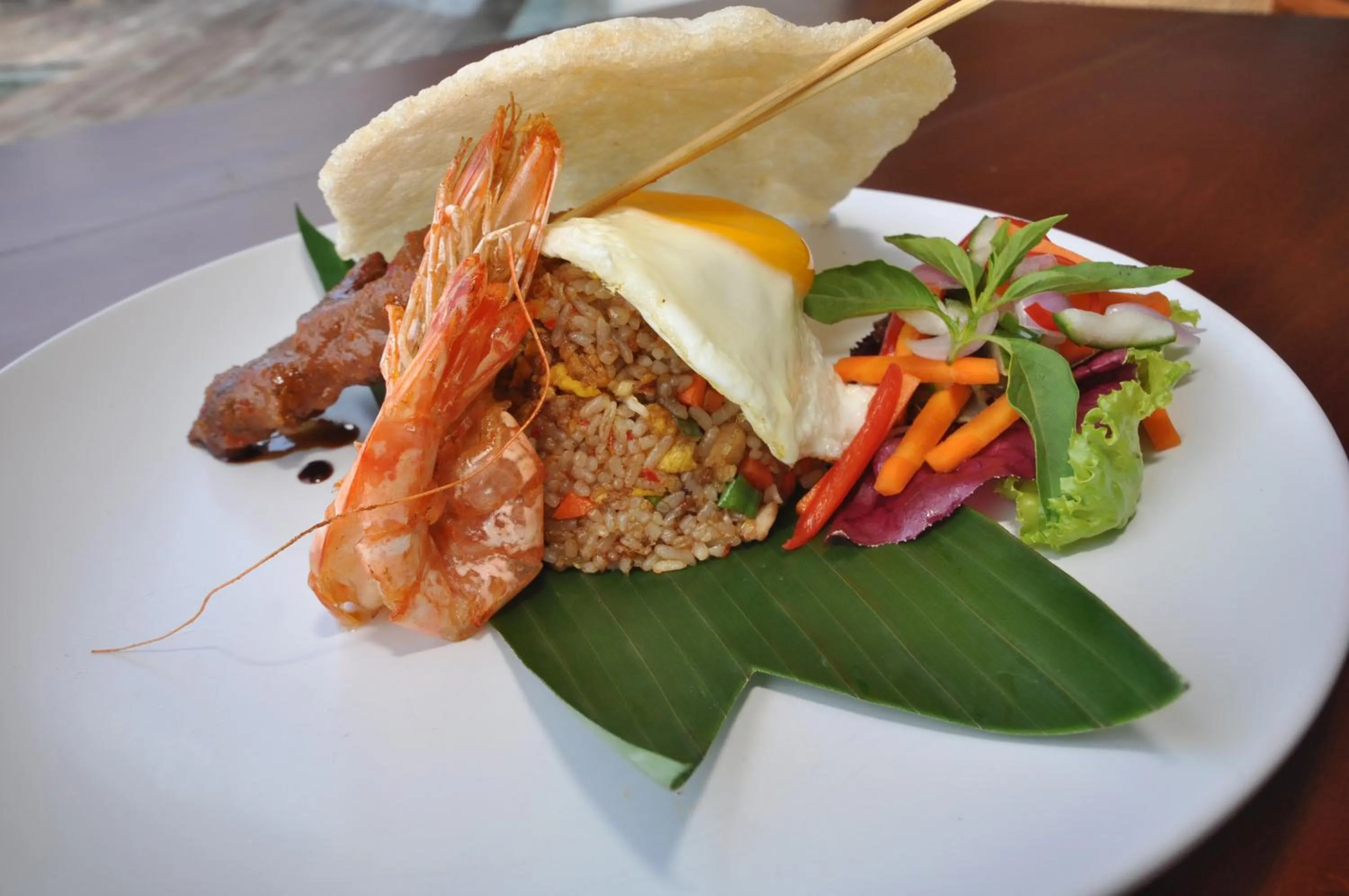 Breakfast in Rajavilla Lombok Resort - Seaside Serenity