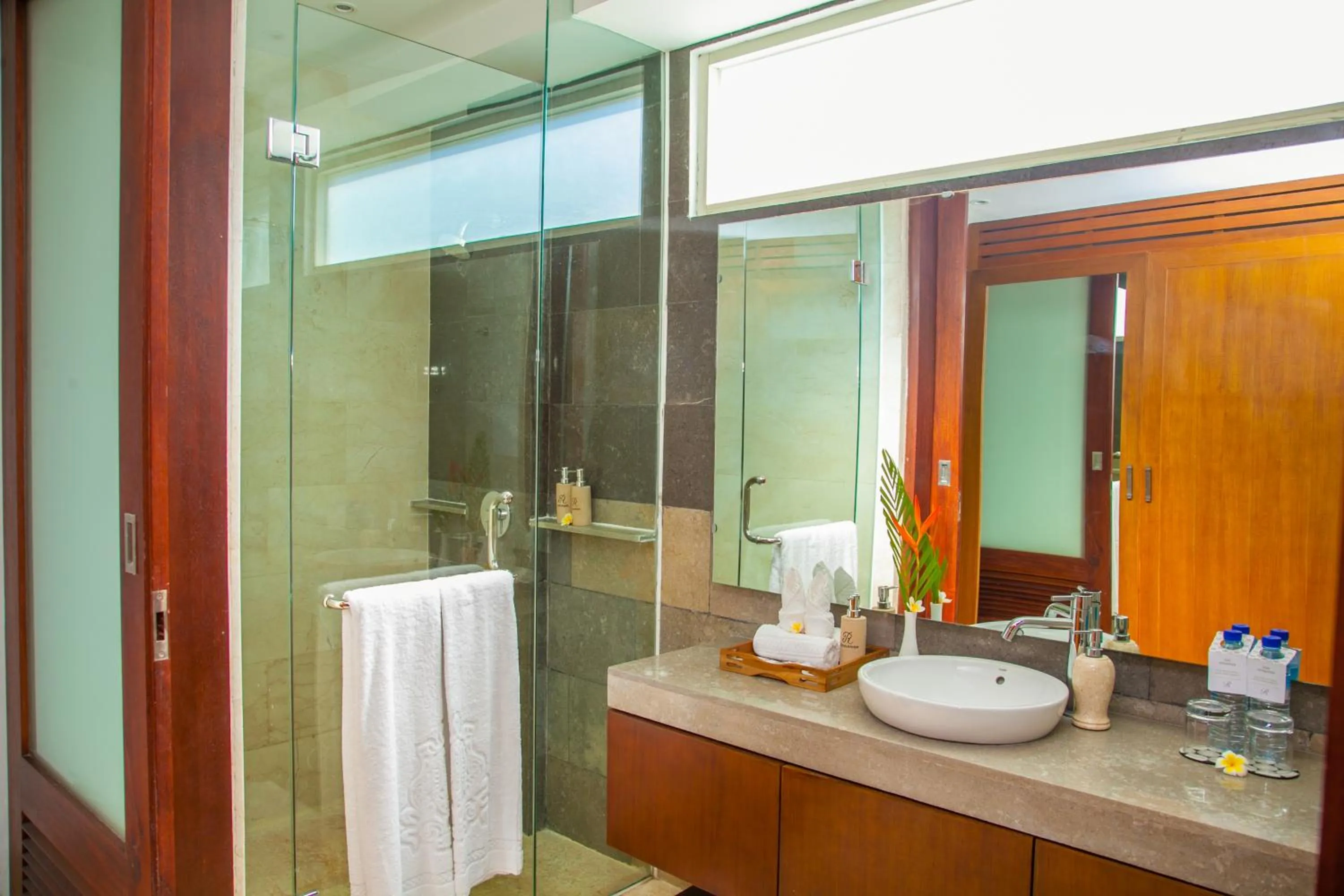 Bathroom in Rajavilla Lombok Resort - Seaside Serenity