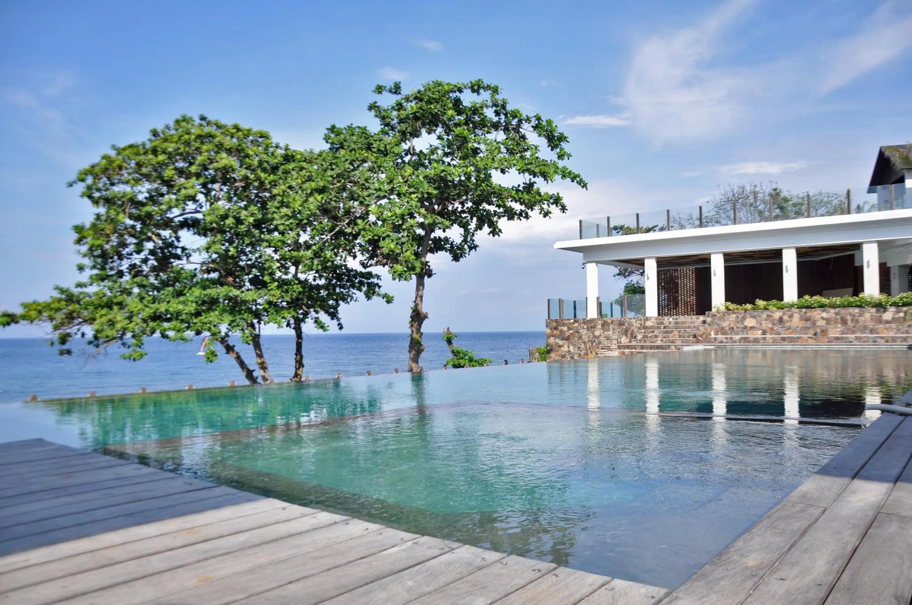 Swimming pool in Rajavilla Lombok Resort - Seaside Serenity