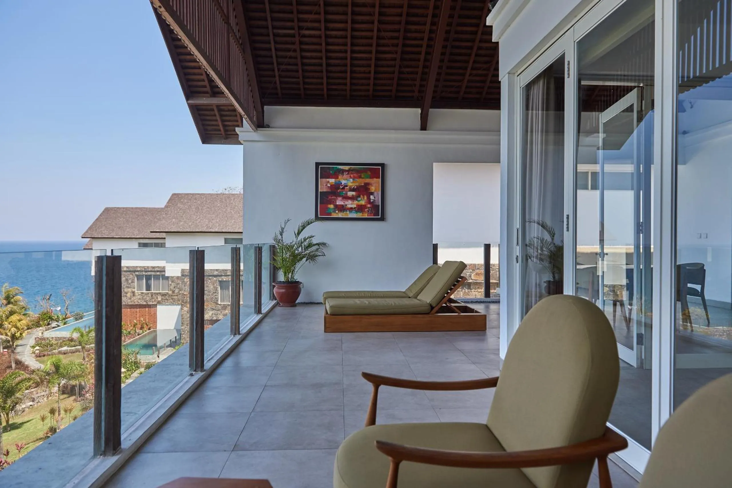 View (from property/room) in Rajavilla Lombok Resort - Seaside Serenity