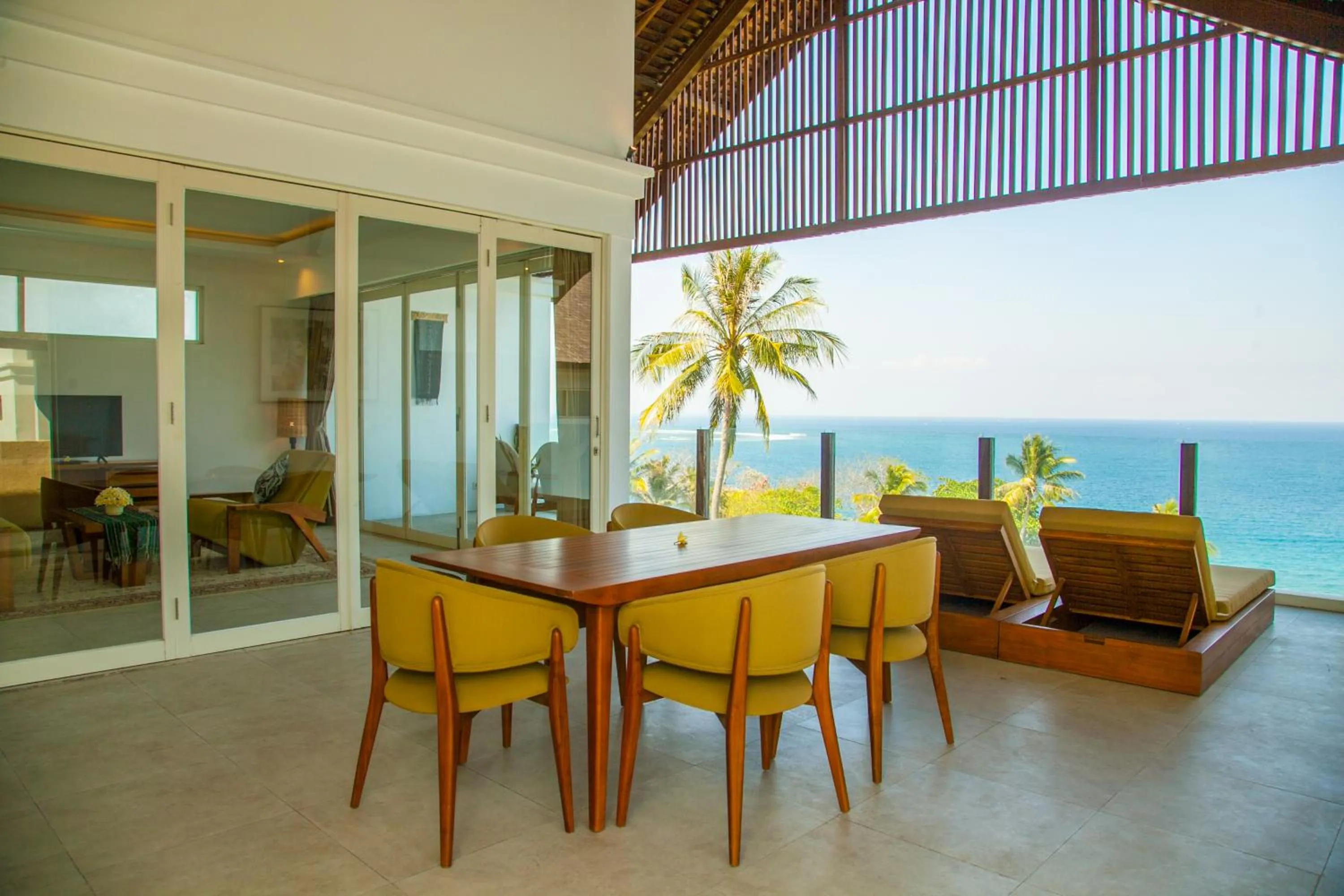 Patio in Rajavilla Lombok Resort - Seaside Serenity