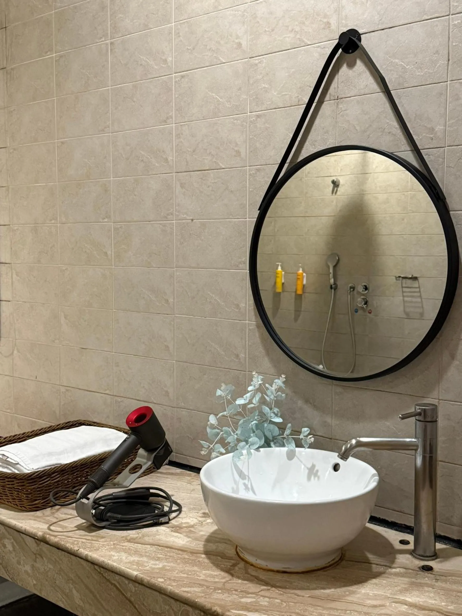 Bathroom in Her Home Spa Motel Douliu