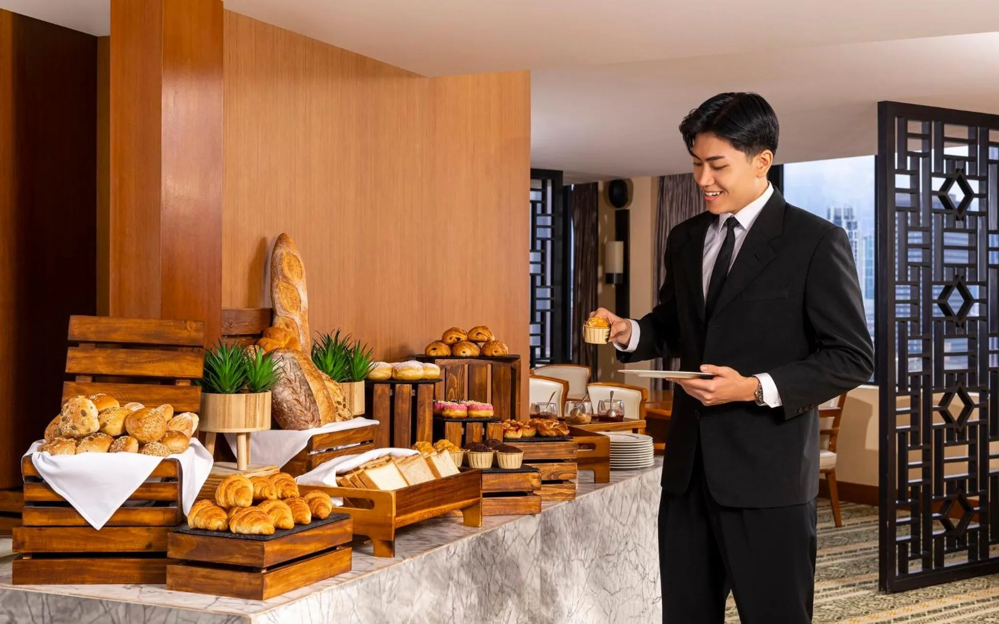 Breakfast in Mandarin Oriental, Jakarta