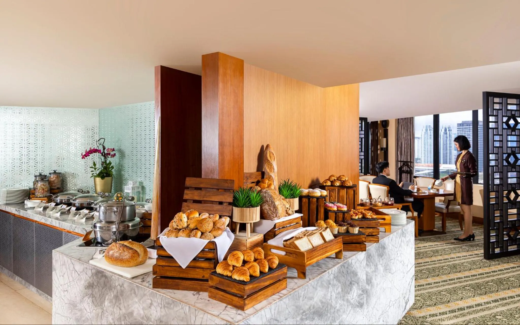 Breakfast in Mandarin Oriental, Jakarta