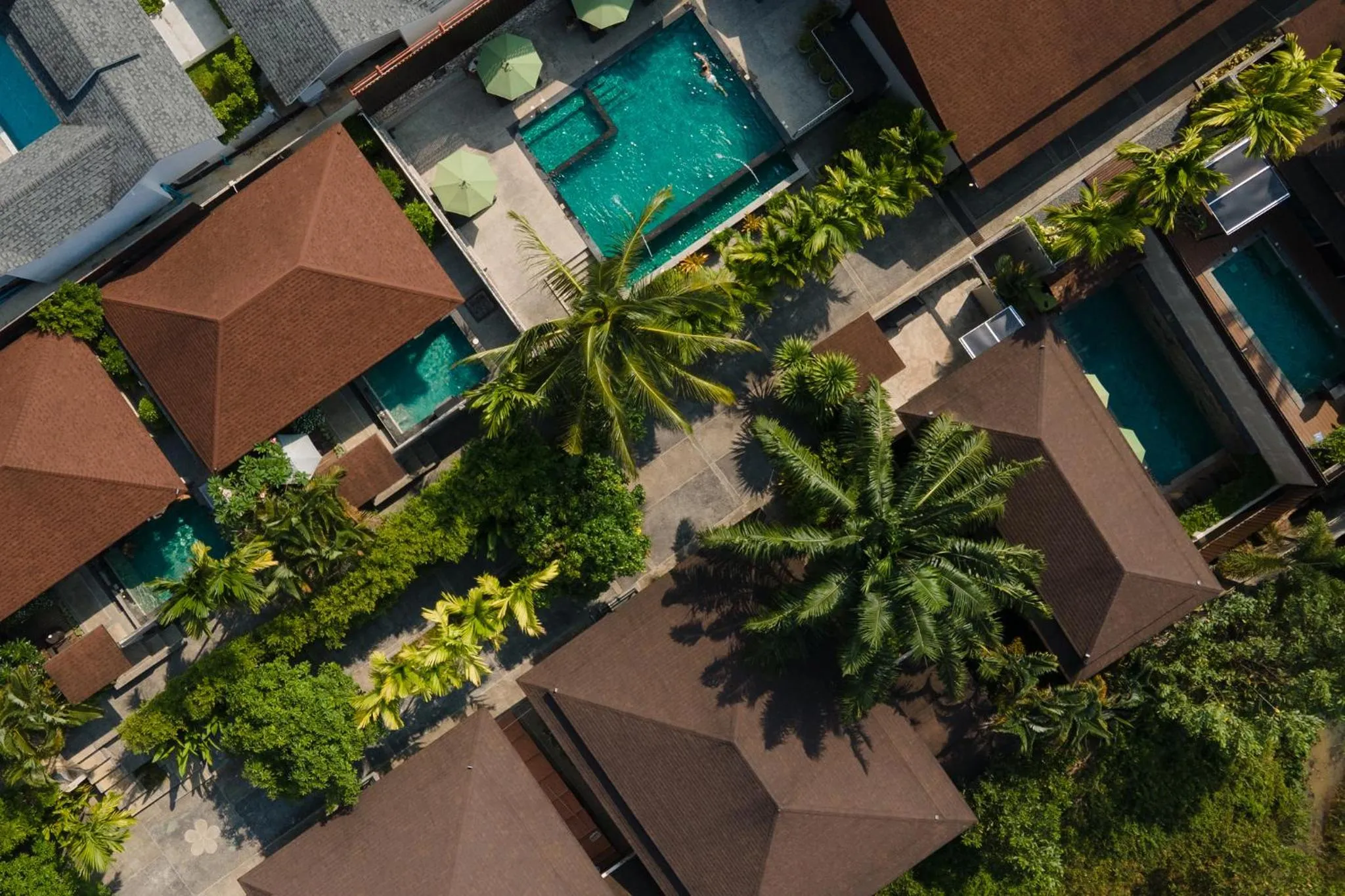 Bird's eye view in De Malee Pool Villas - SHA Extra Plus