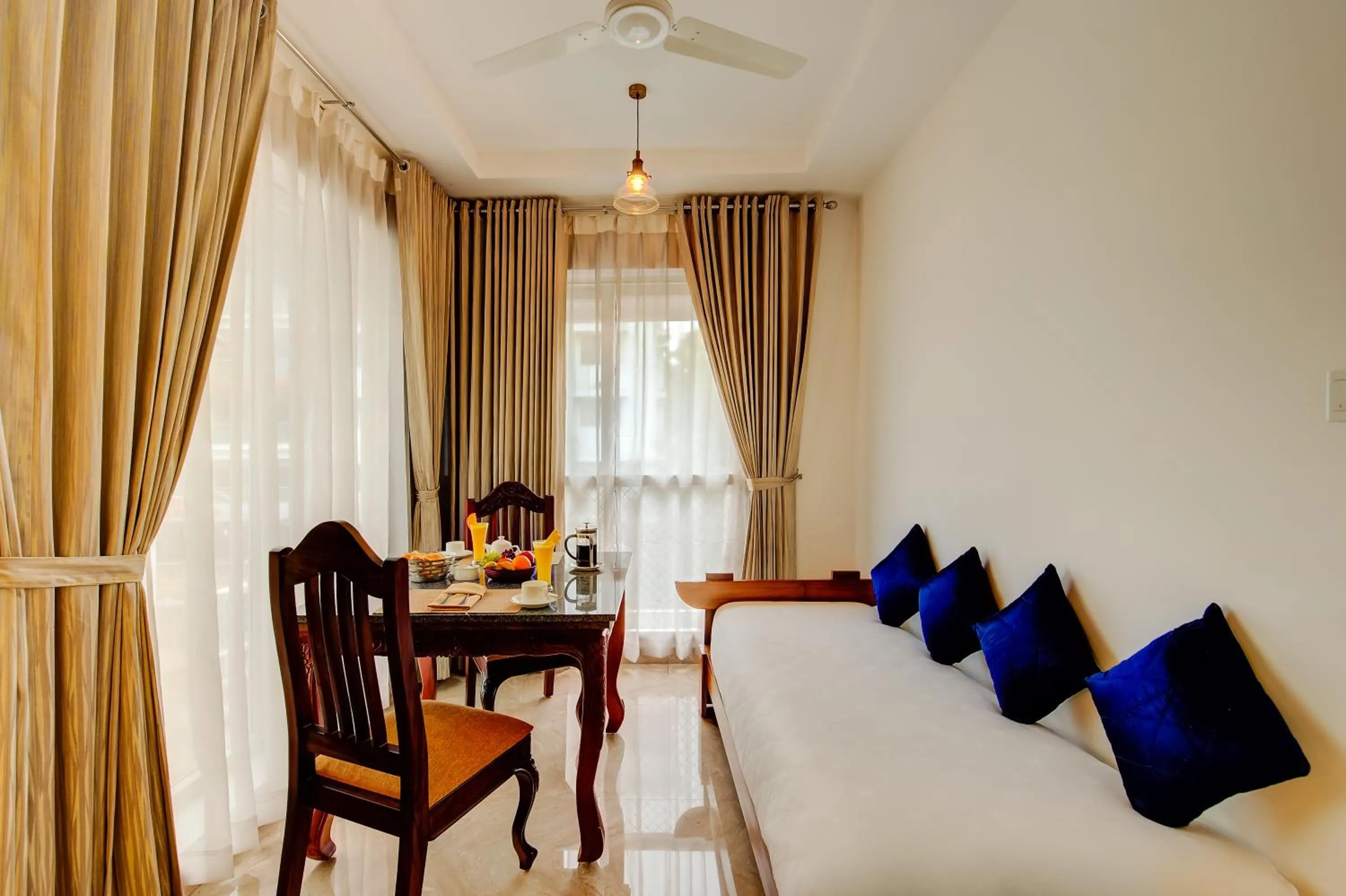 Seating area in Sterling Guruvayur